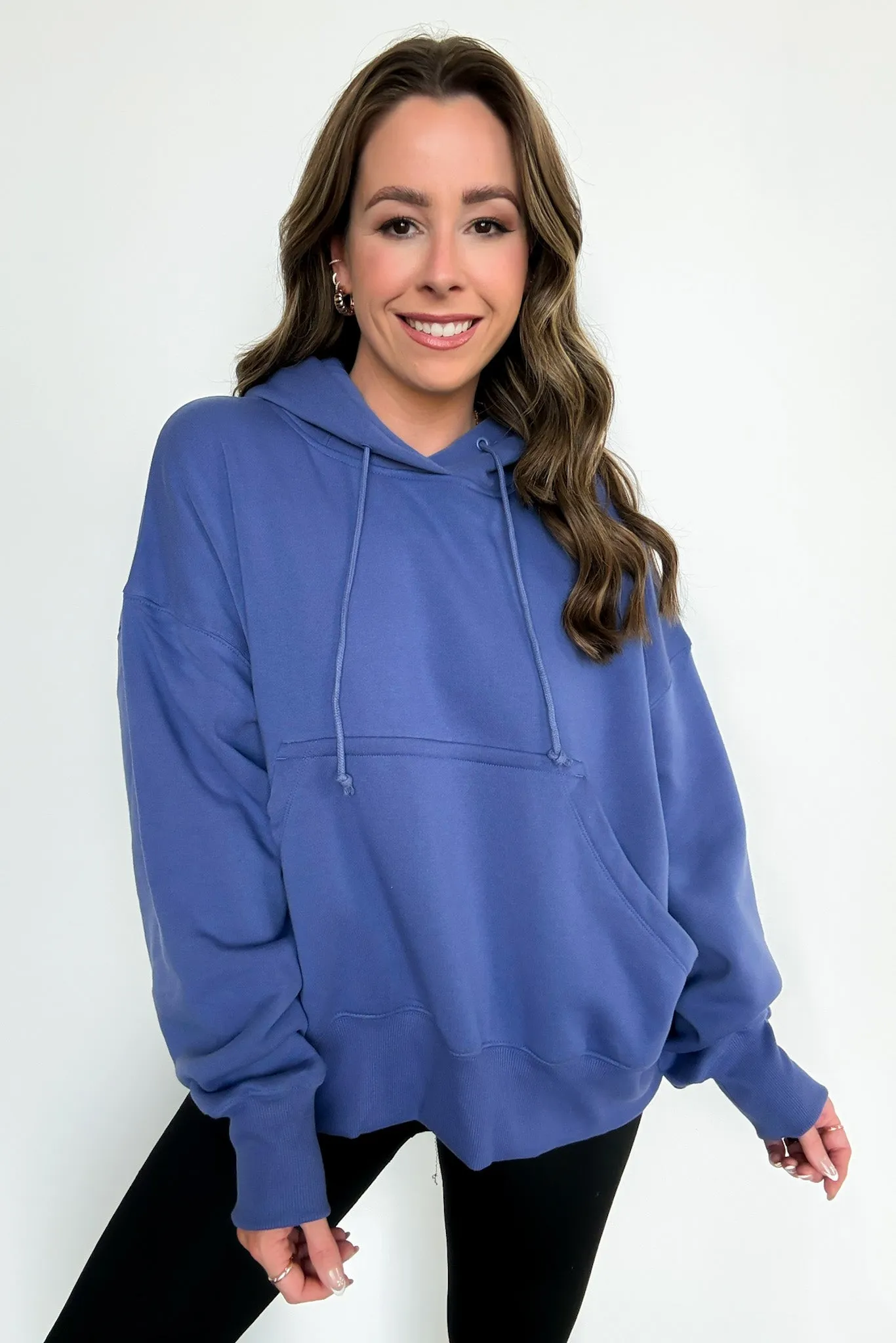 Addie Oversized Fleece Hoodie Pullover - BACK IN STOCK