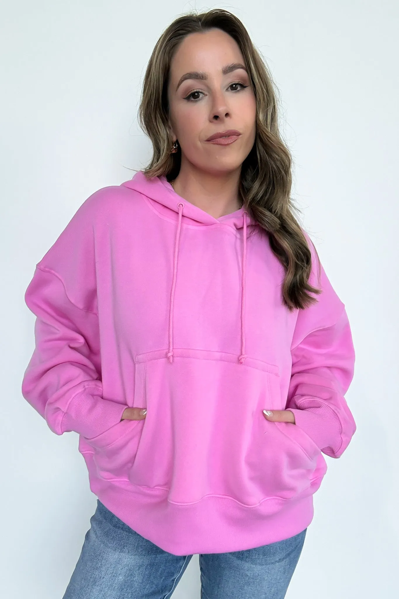 Addie Oversized Fleece Hoodie Pullover - BACK IN STOCK