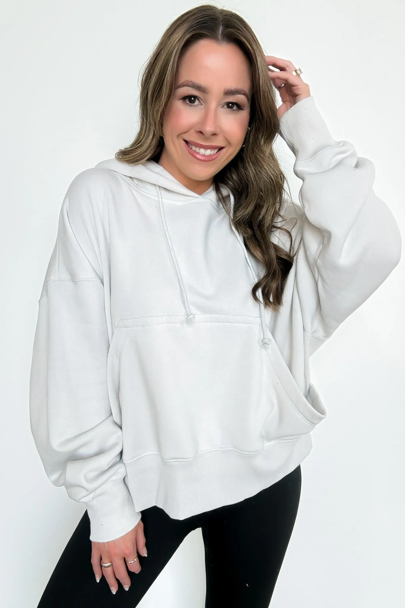 Addie Oversized Fleece Hoodie Pullover - BACK IN STOCK