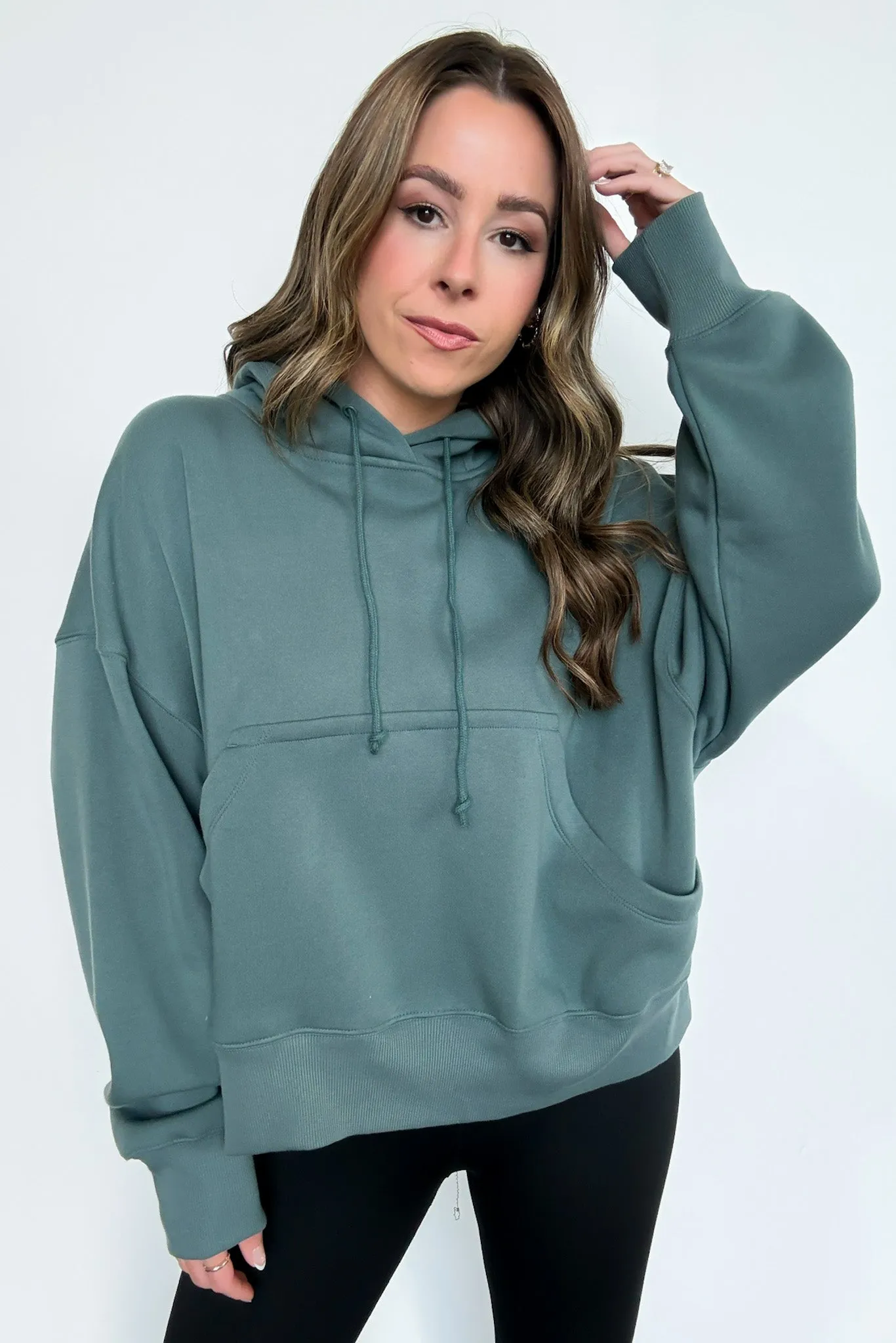 Addie Oversized Fleece Hoodie Pullover - BACK IN STOCK
