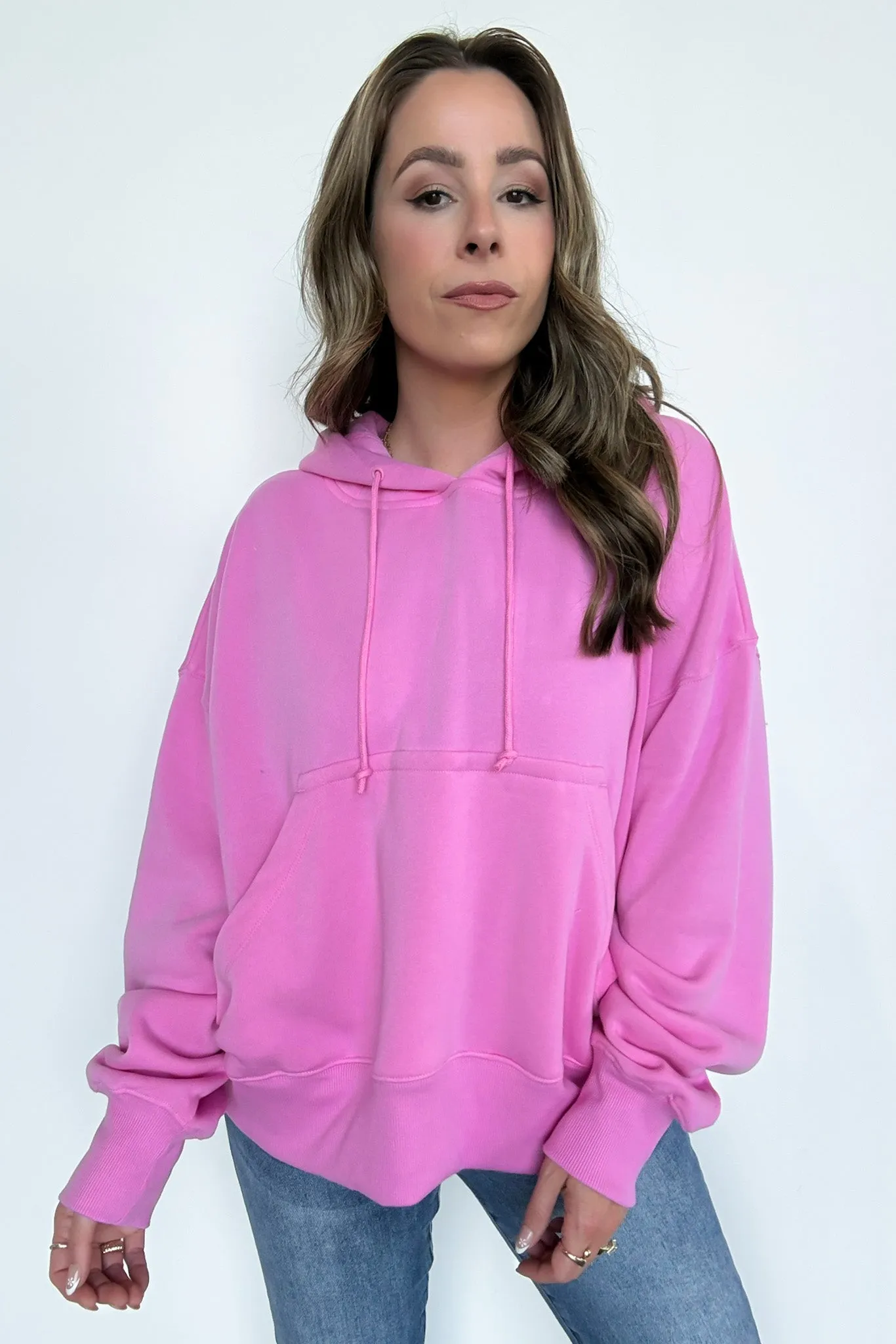 Addie Oversized Fleece Hoodie Pullover - BACK IN STOCK