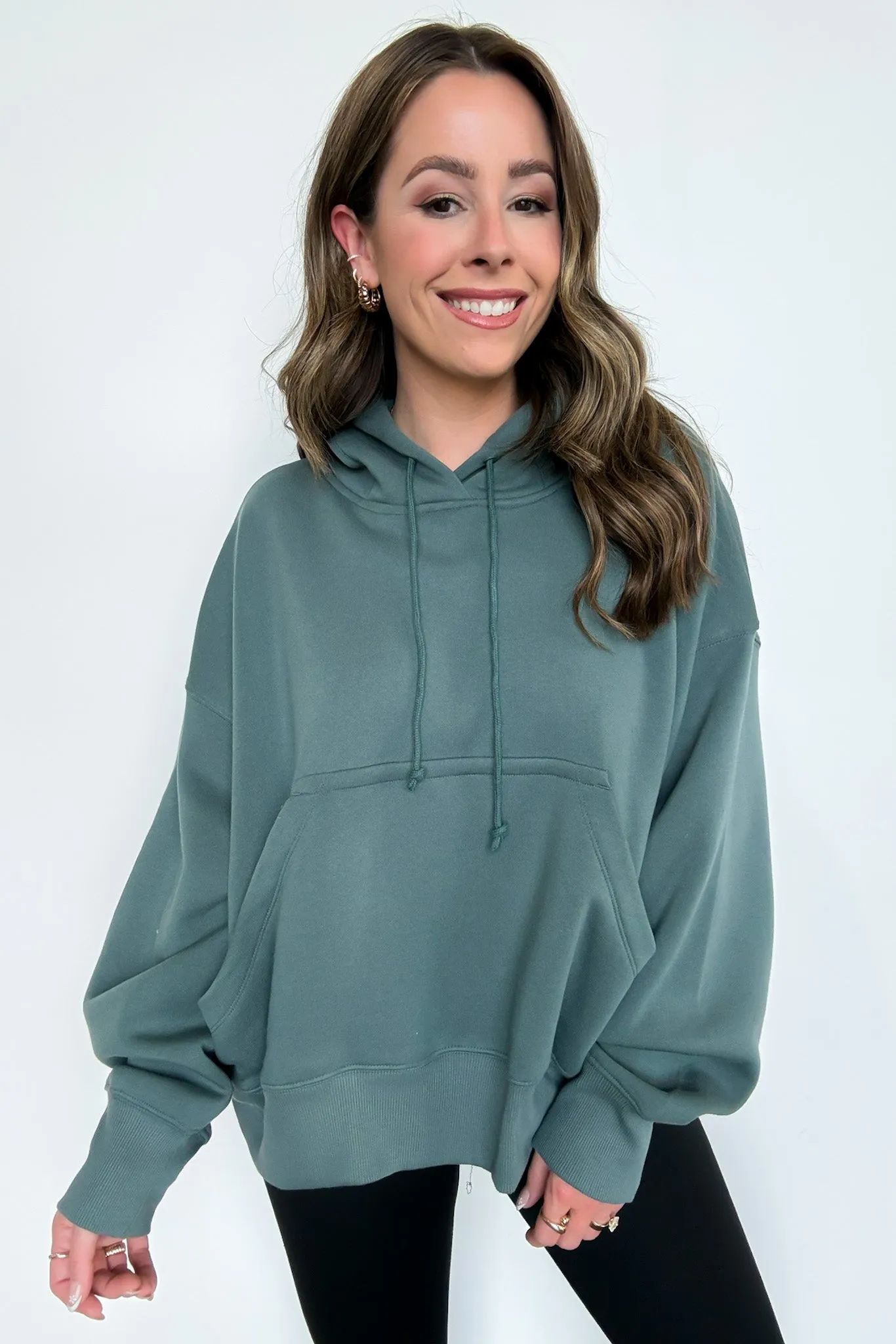 Addie Oversized Fleece Hoodie Pullover - BACK IN STOCK