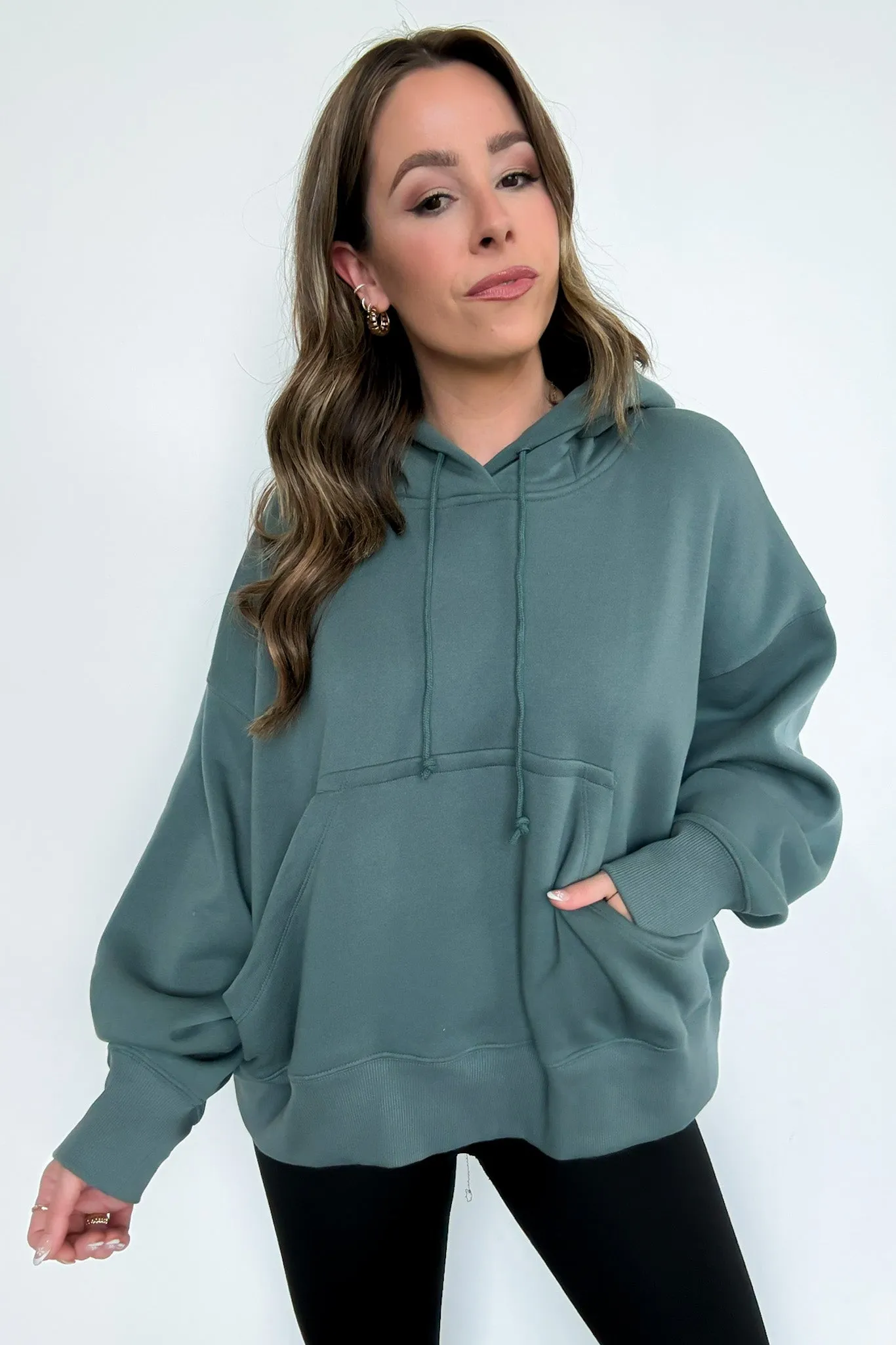 Addie Oversized Fleece Hoodie Pullover - BACK IN STOCK
