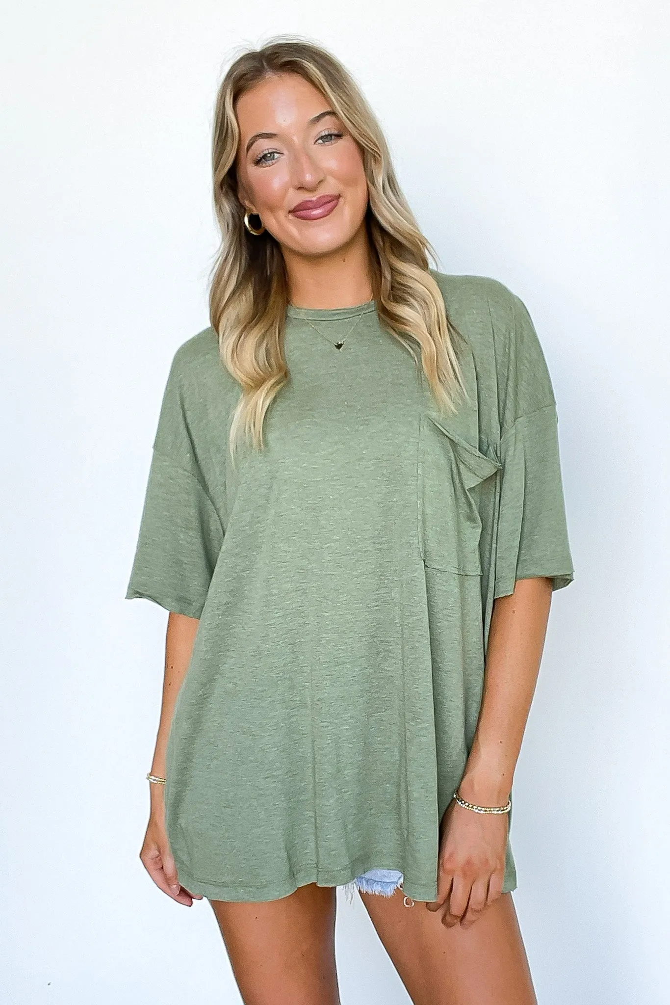 Ajay Oversized Pocket Top - BACK IN STOCK