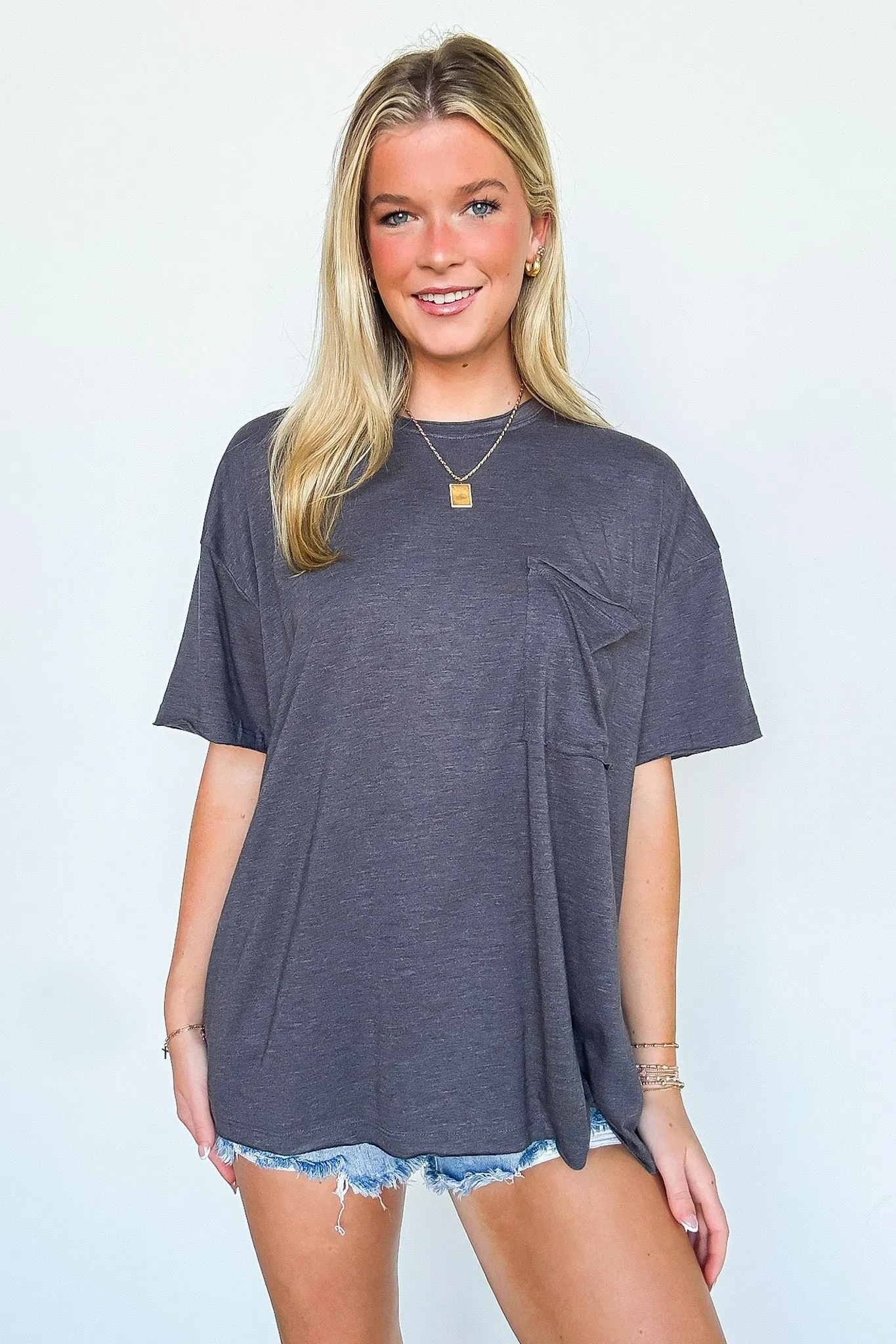 Ajay Oversized Pocket Top - BACK IN STOCK