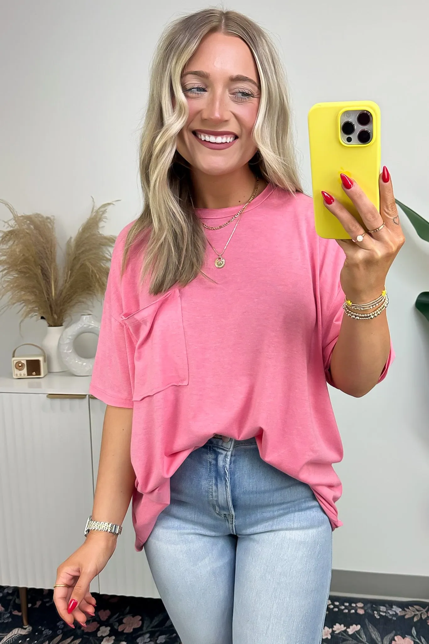 Ajay Oversized Pocket Top - BACK IN STOCK