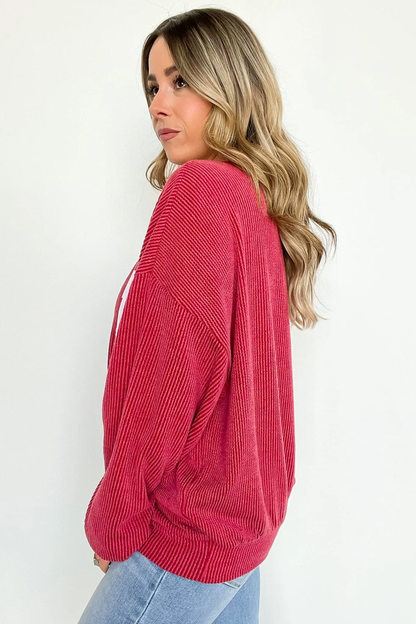 Alabama Oversize Corded Graphic Pullover - FINAL SALE
