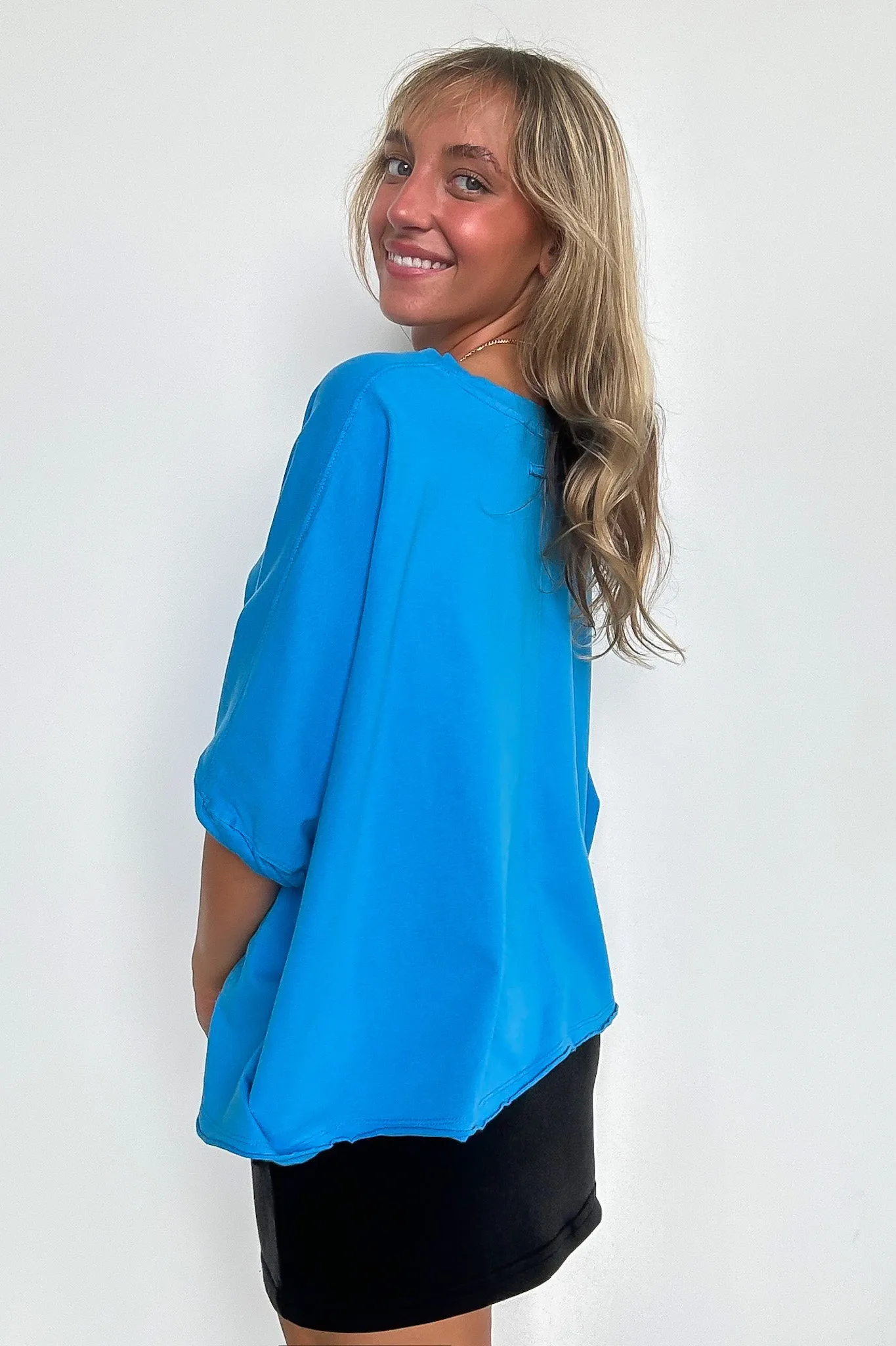 Almina Oversized Boxy Top