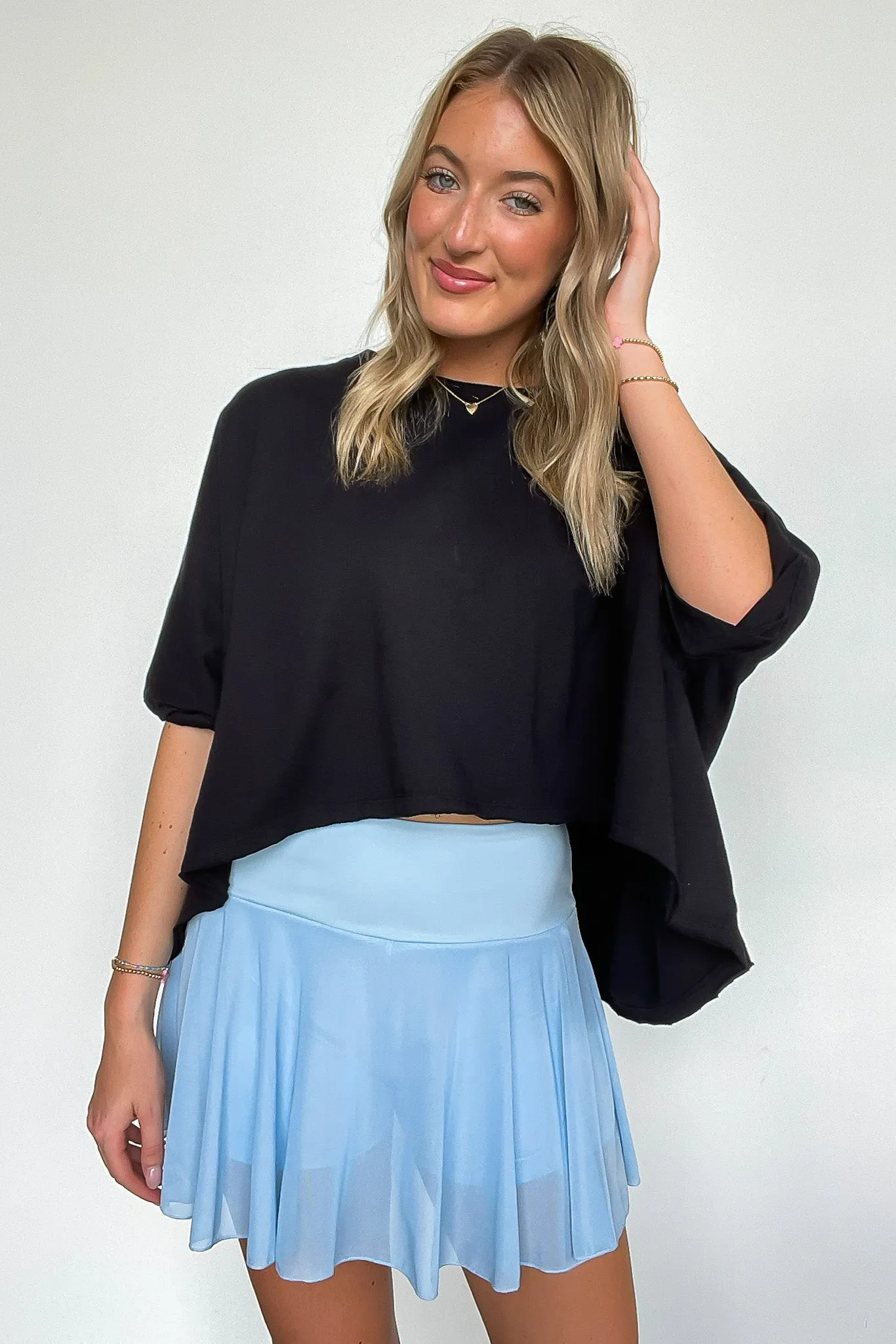 Almina Oversized Boxy Top