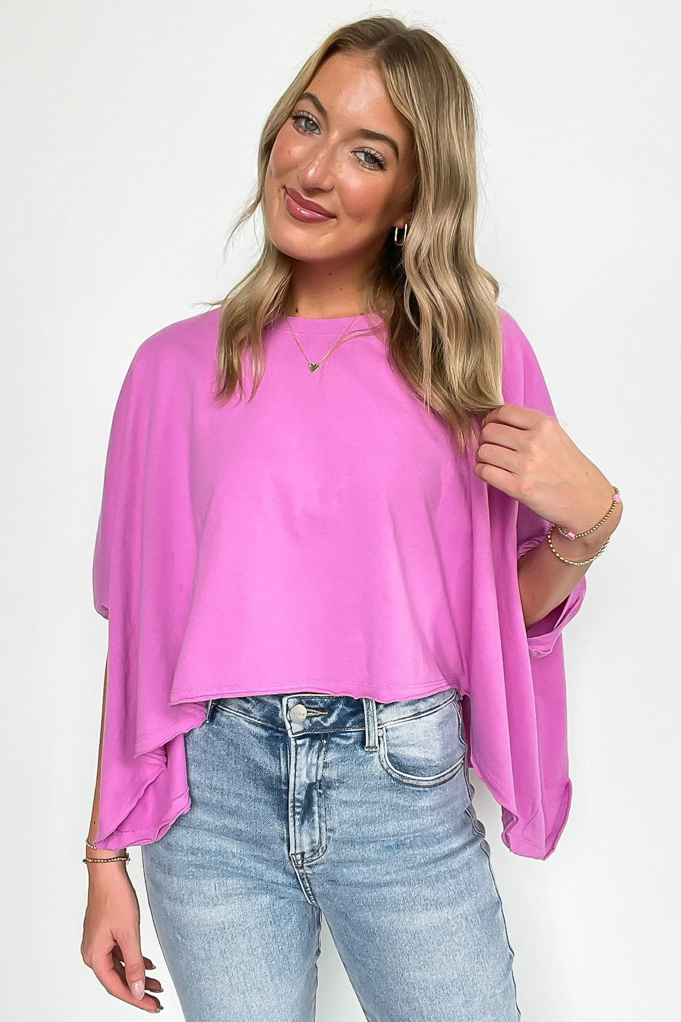 Almina Oversized Boxy Top