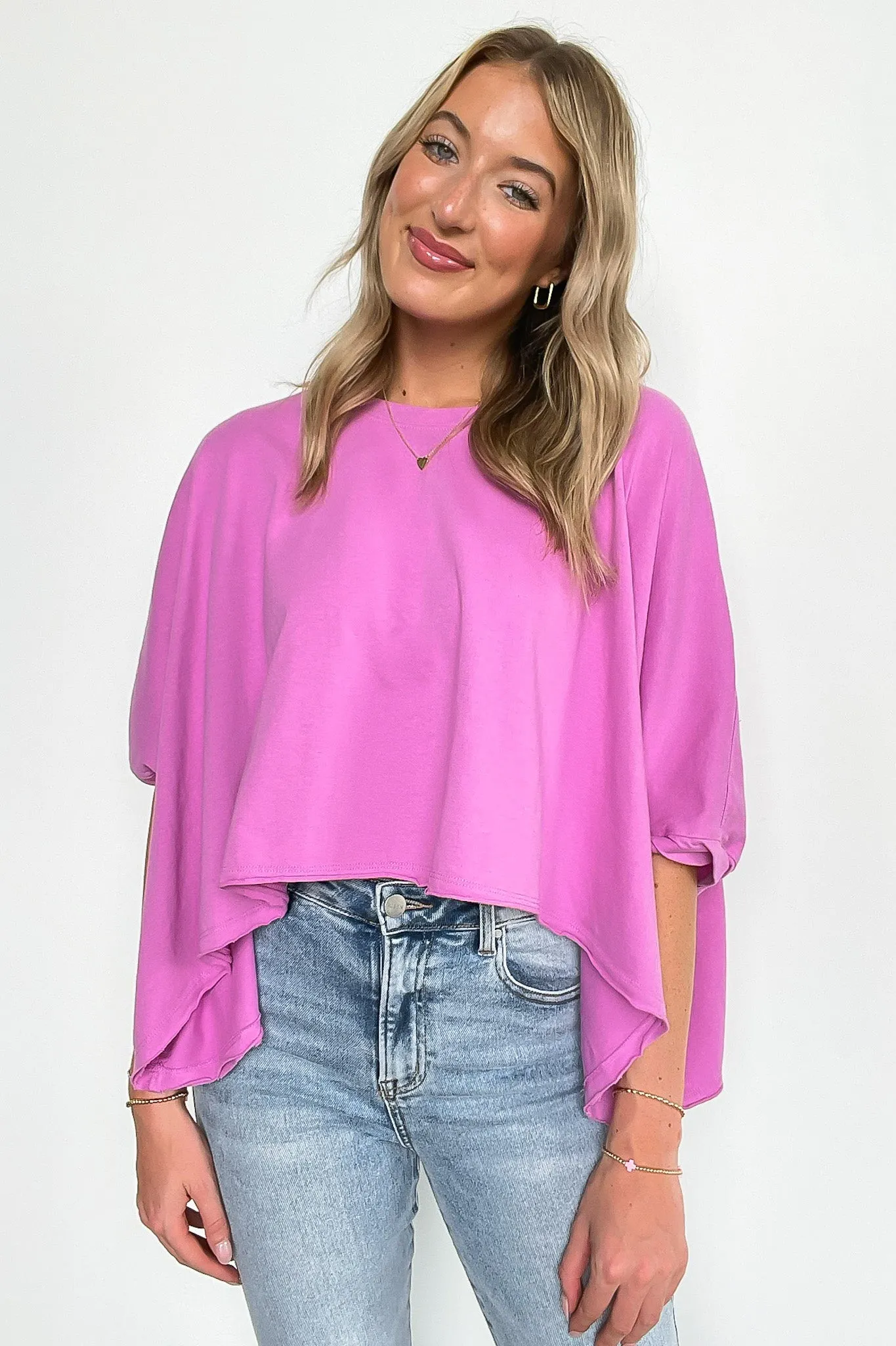 Almina Oversized Boxy Top