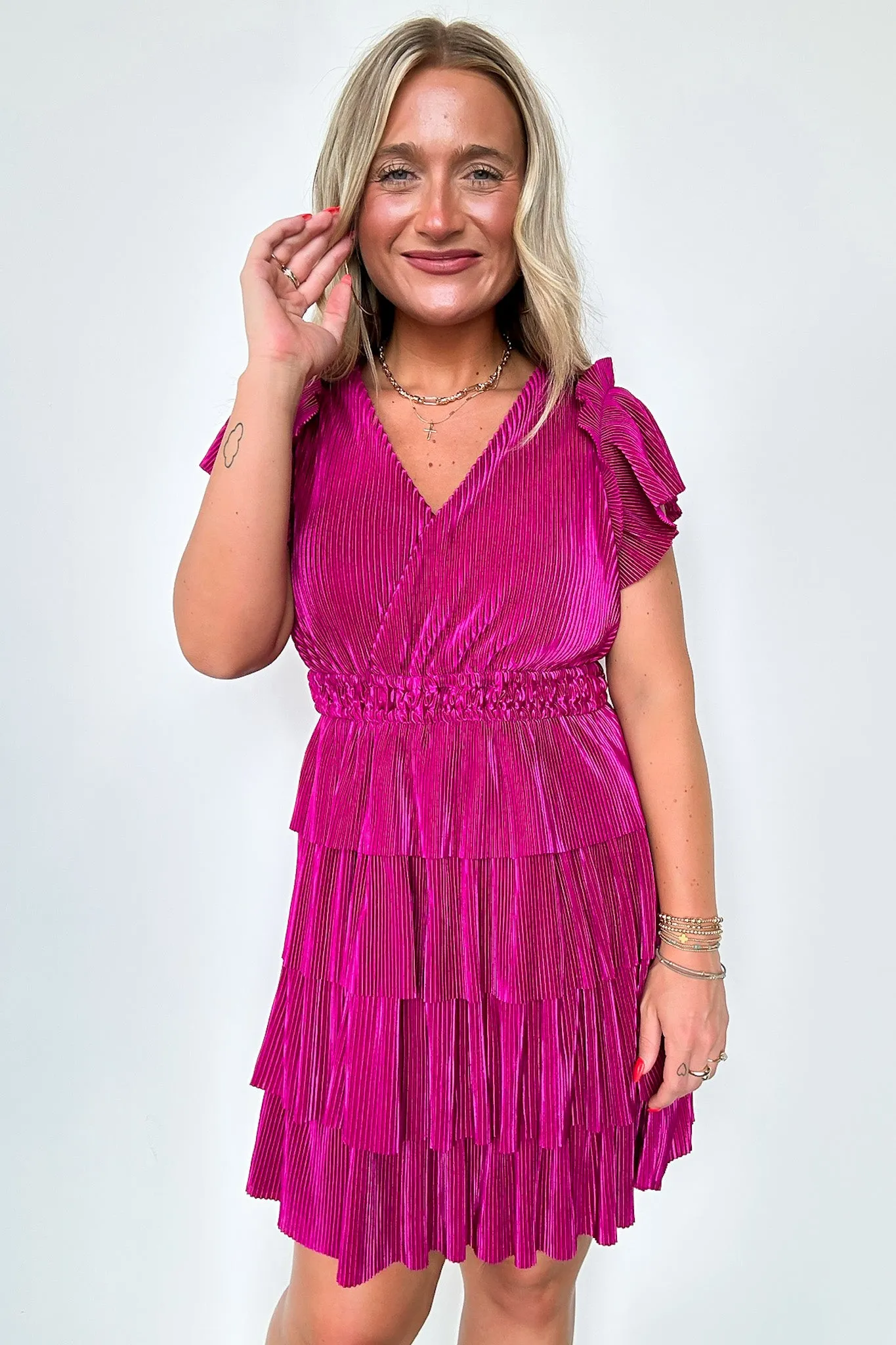 Amazing Evening Ruffle Tiered Dress - FINAL SALE