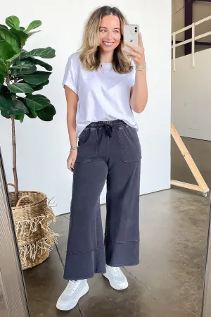 Ashby Mineral Wash Wide Leg Pants