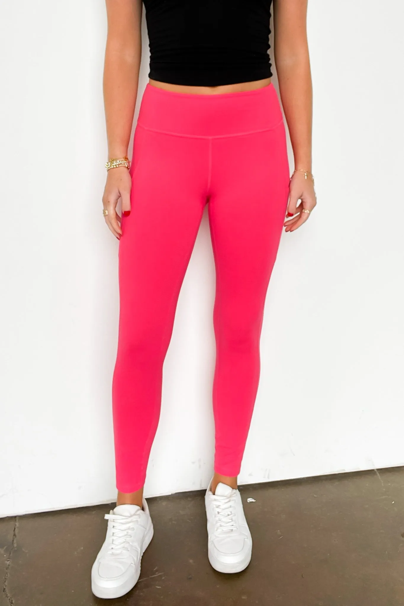 Athenia High Waist Side Pocket Leggings - FINAL SALE