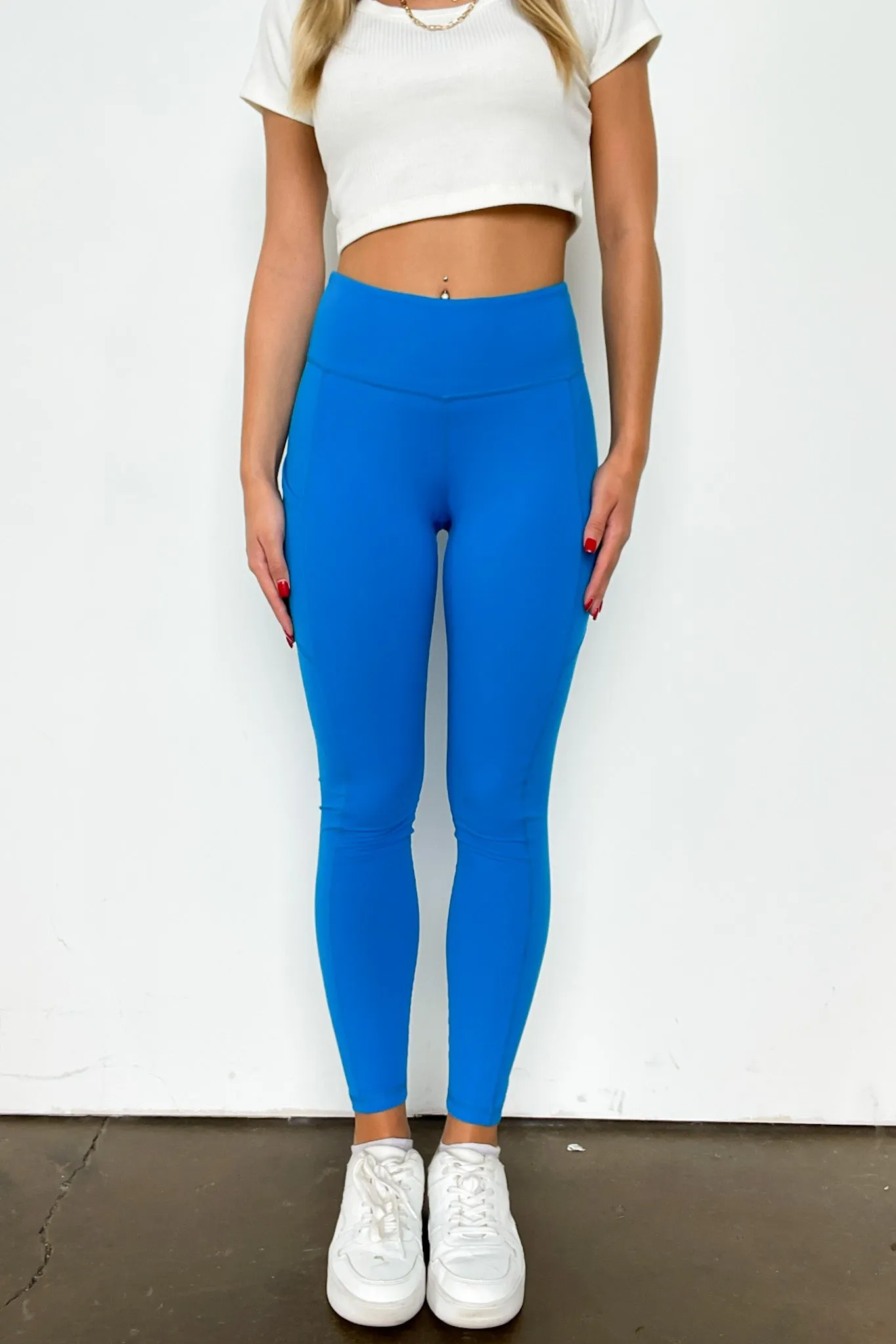 Athenia High Waist Side Pocket Leggings - FINAL SALE
