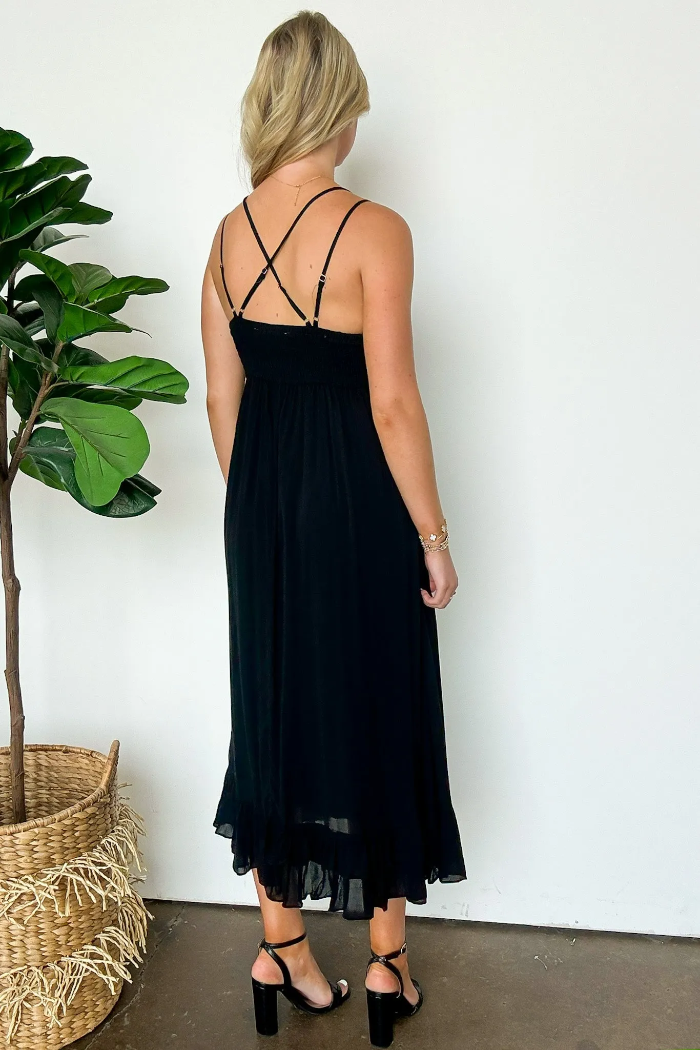 Aurelle Floral Crochet Lace Maxi Dress - FINAL SALE