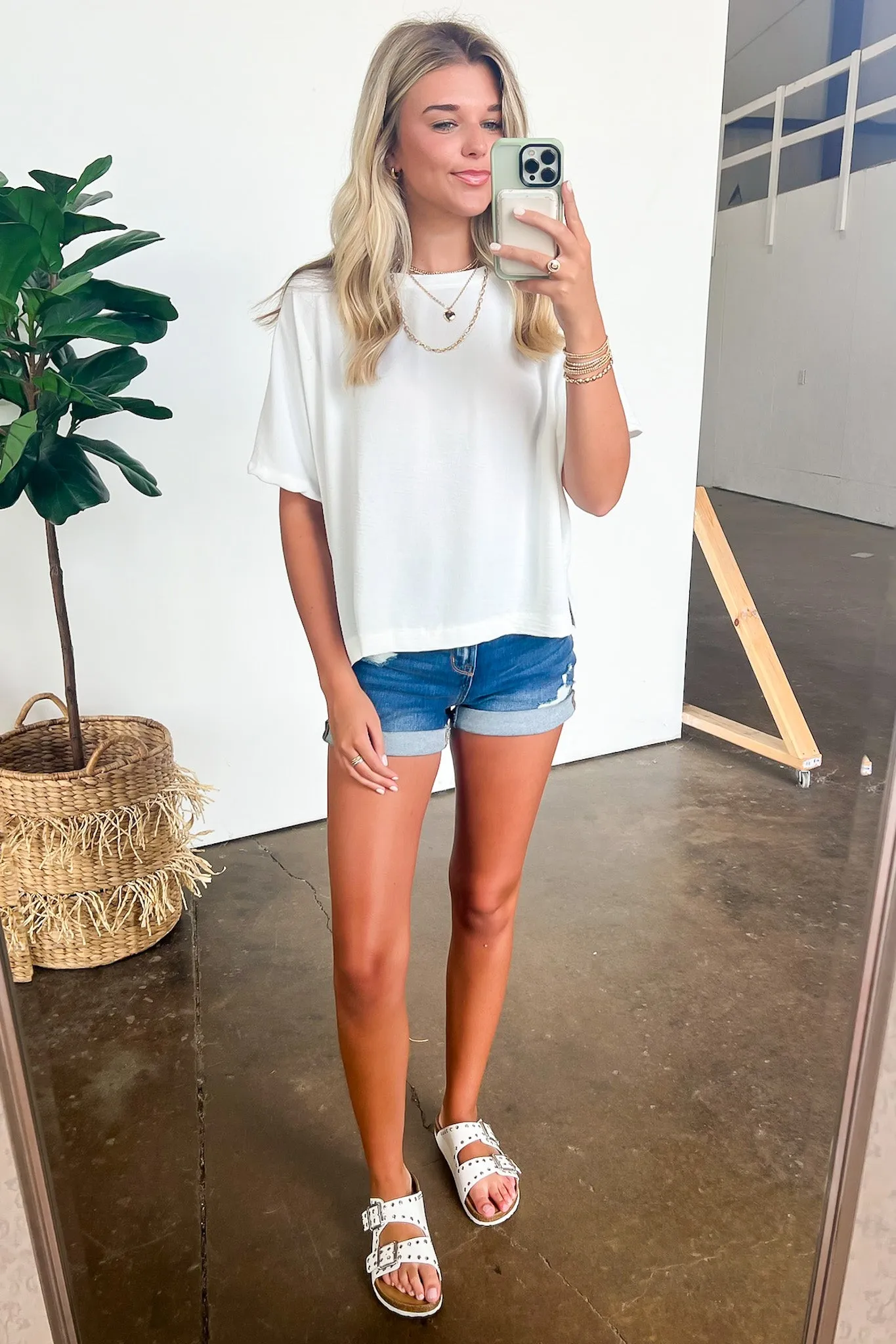 Aurora Short Sleeve Relaxed Top - BACK IN STOCK