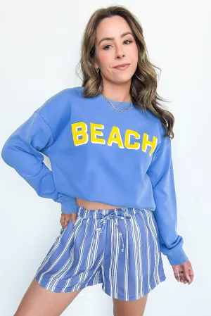BEACH Graphic Pullover