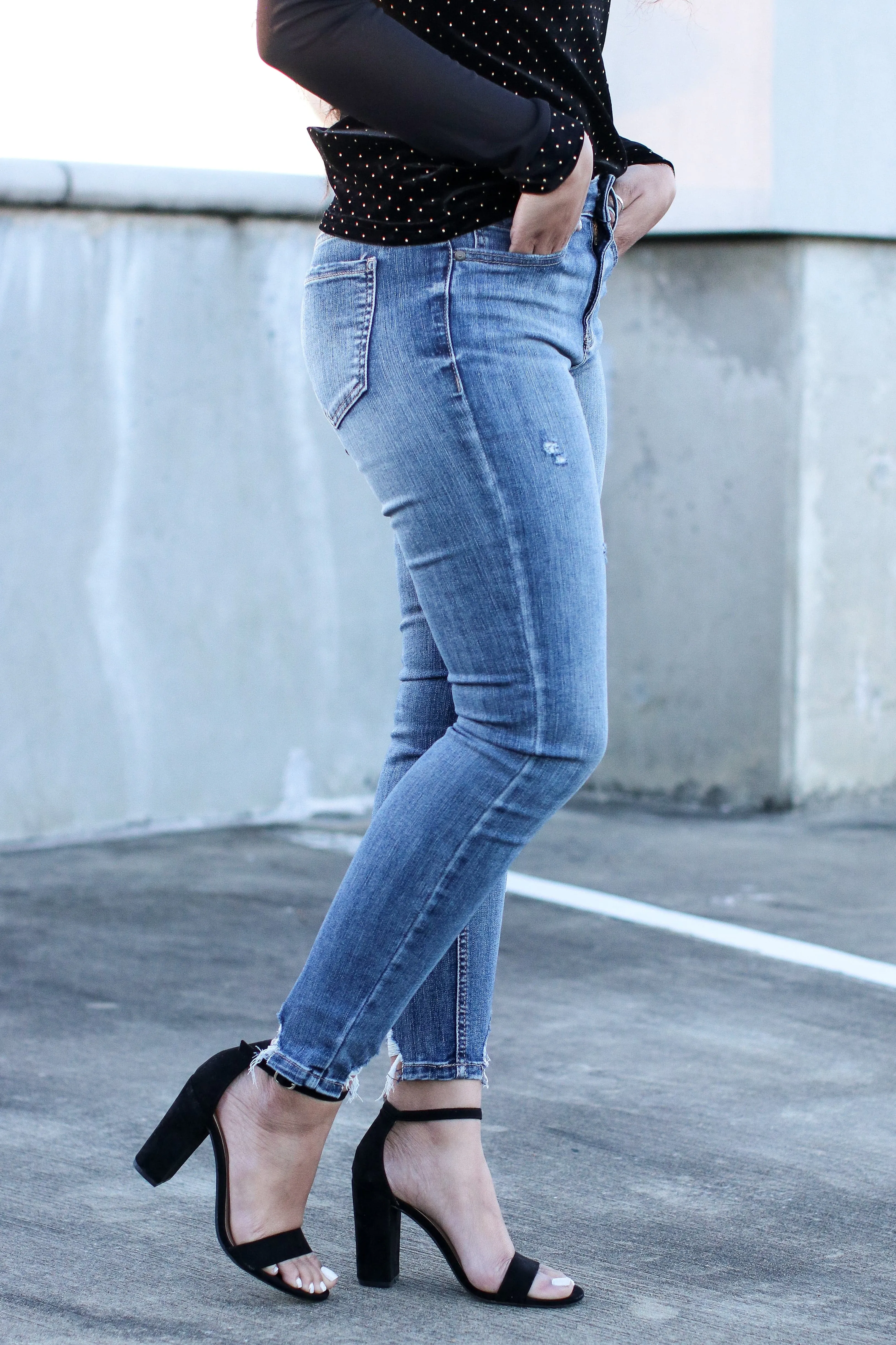 Best Case Scenario High Rise Skinny Jeans - FINAL SALE