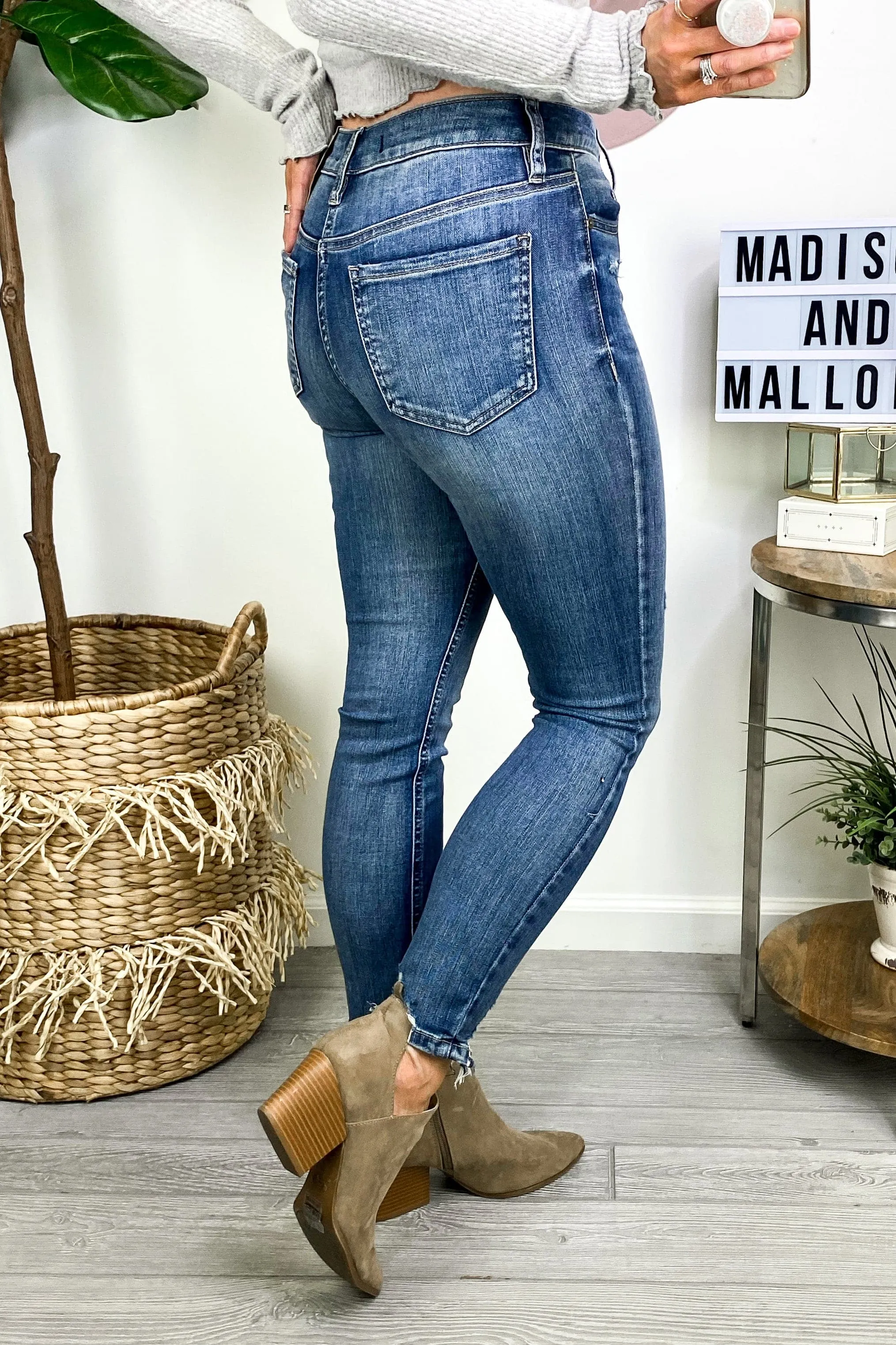 Best Case Scenario High Rise Skinny Jeans - FINAL SALE