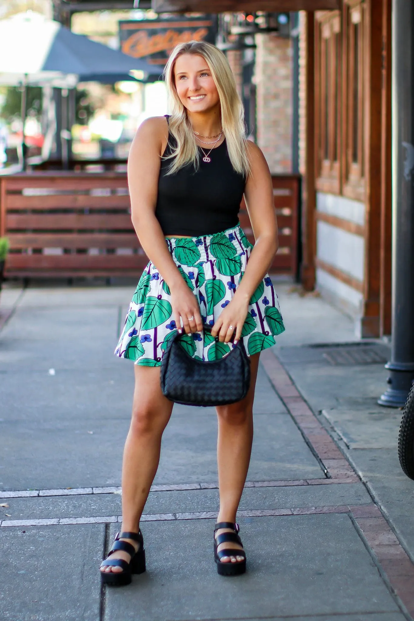 Blooming with Bliss Floral Smocked Flare Shorts - FINAL SALE