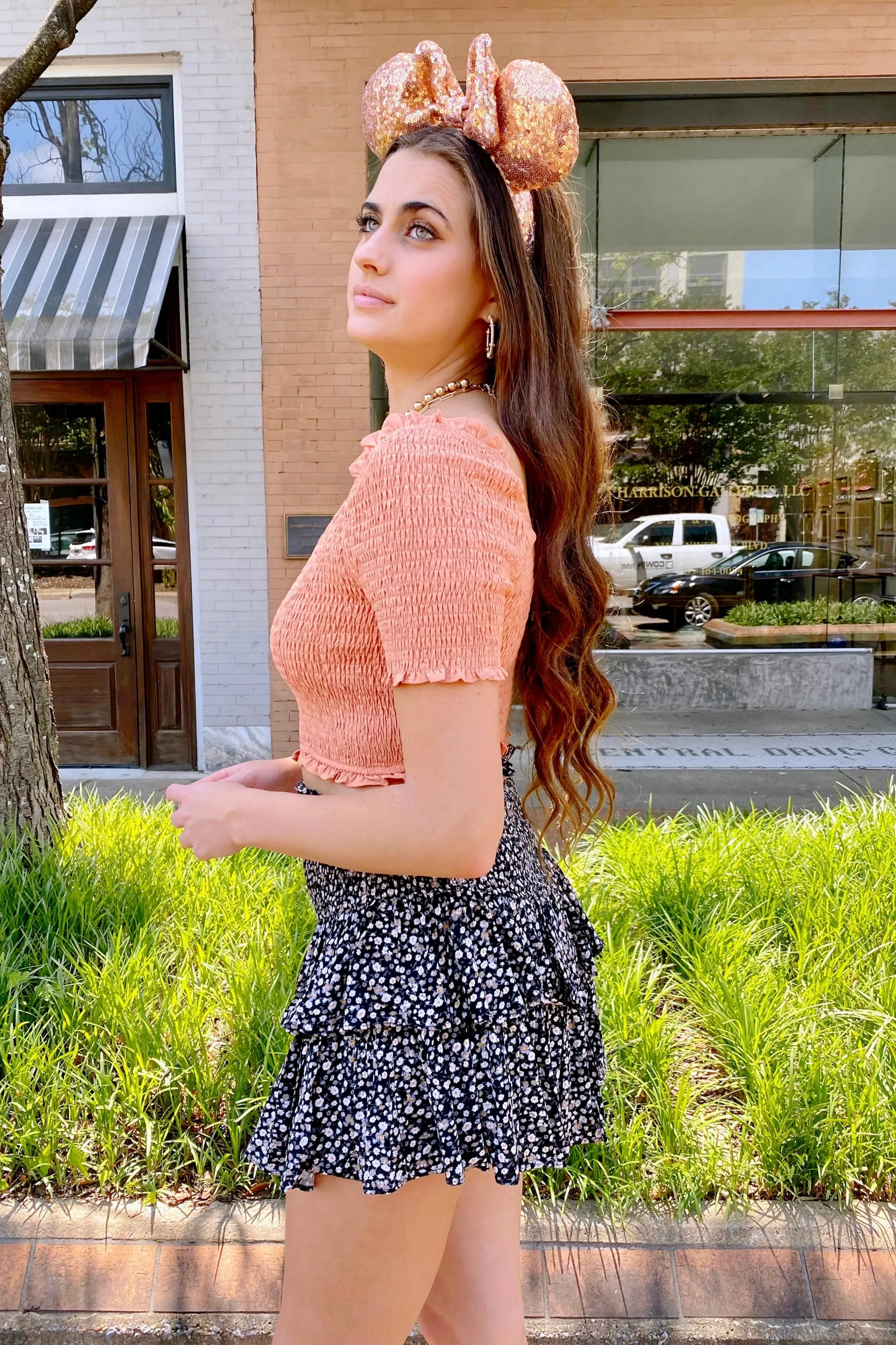 Bring on the Bliss Floral Smocked Tiered Skort - FINAL SALE