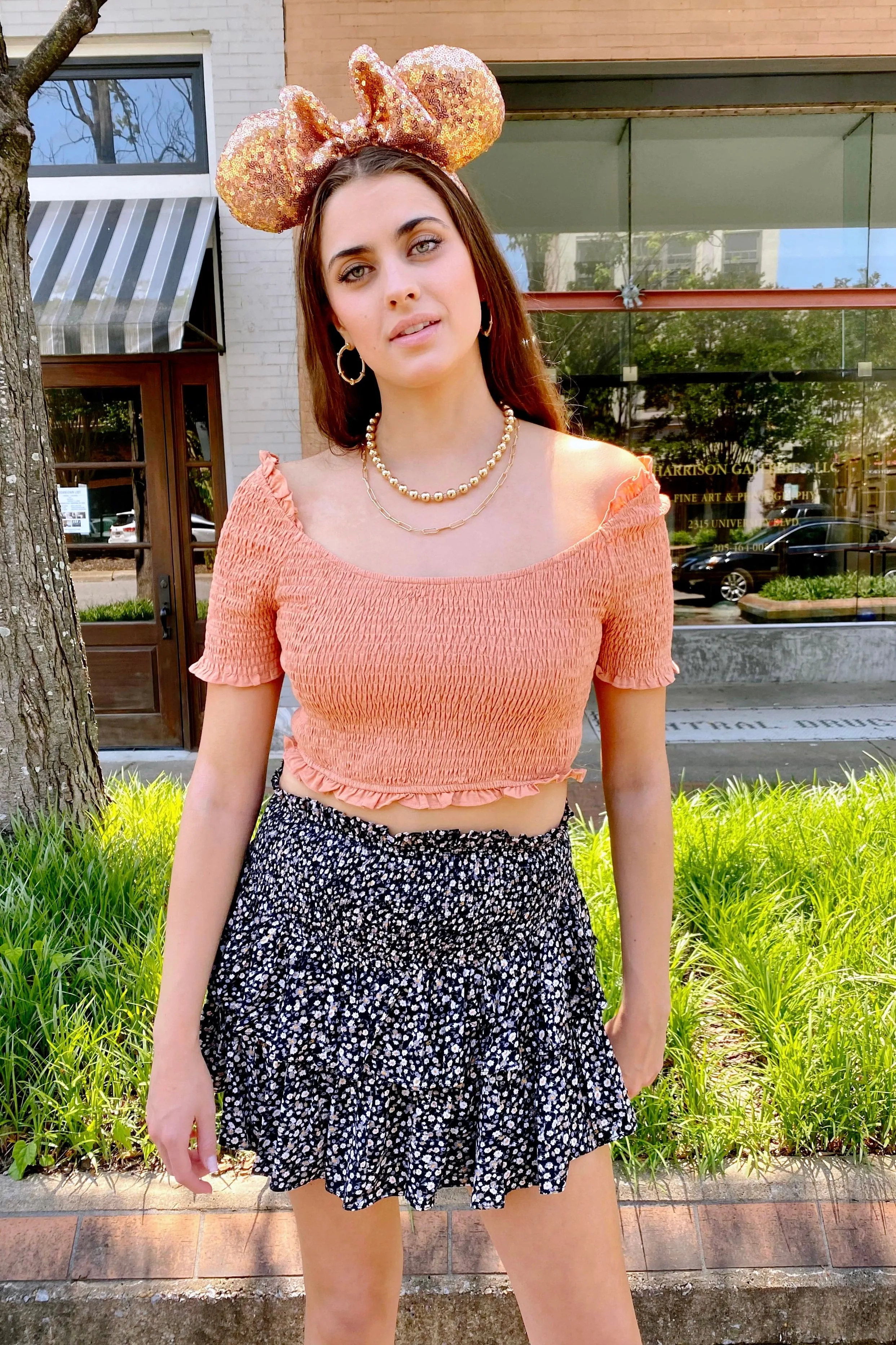 Bring on the Bliss Floral Smocked Tiered Skort - FINAL SALE