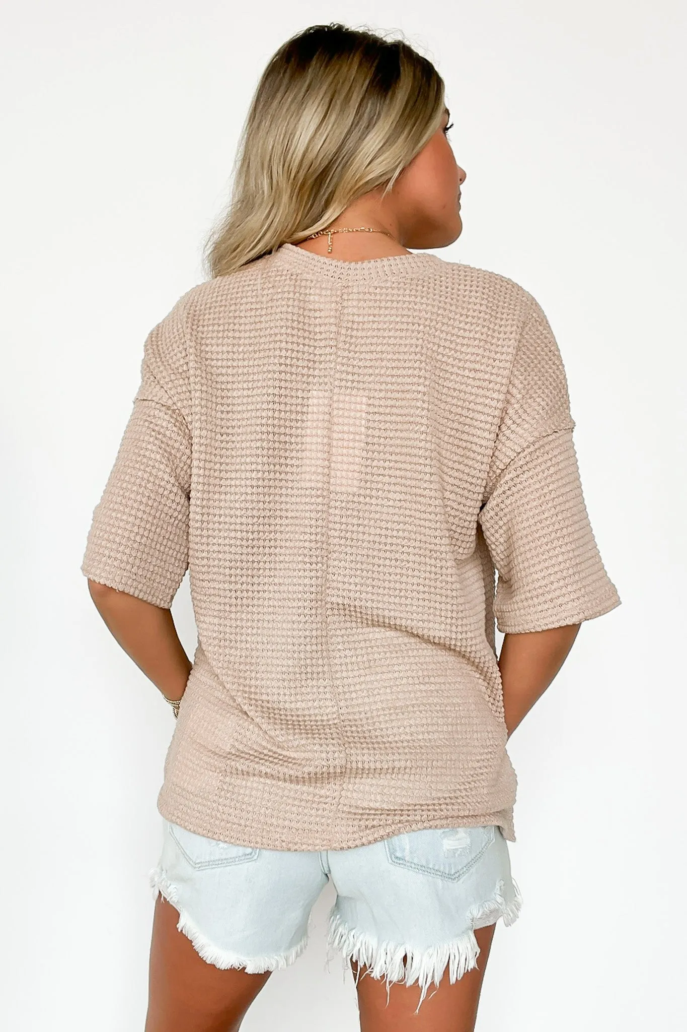 Camryn V-Neck Relaxed Top - BACK IN STOCK