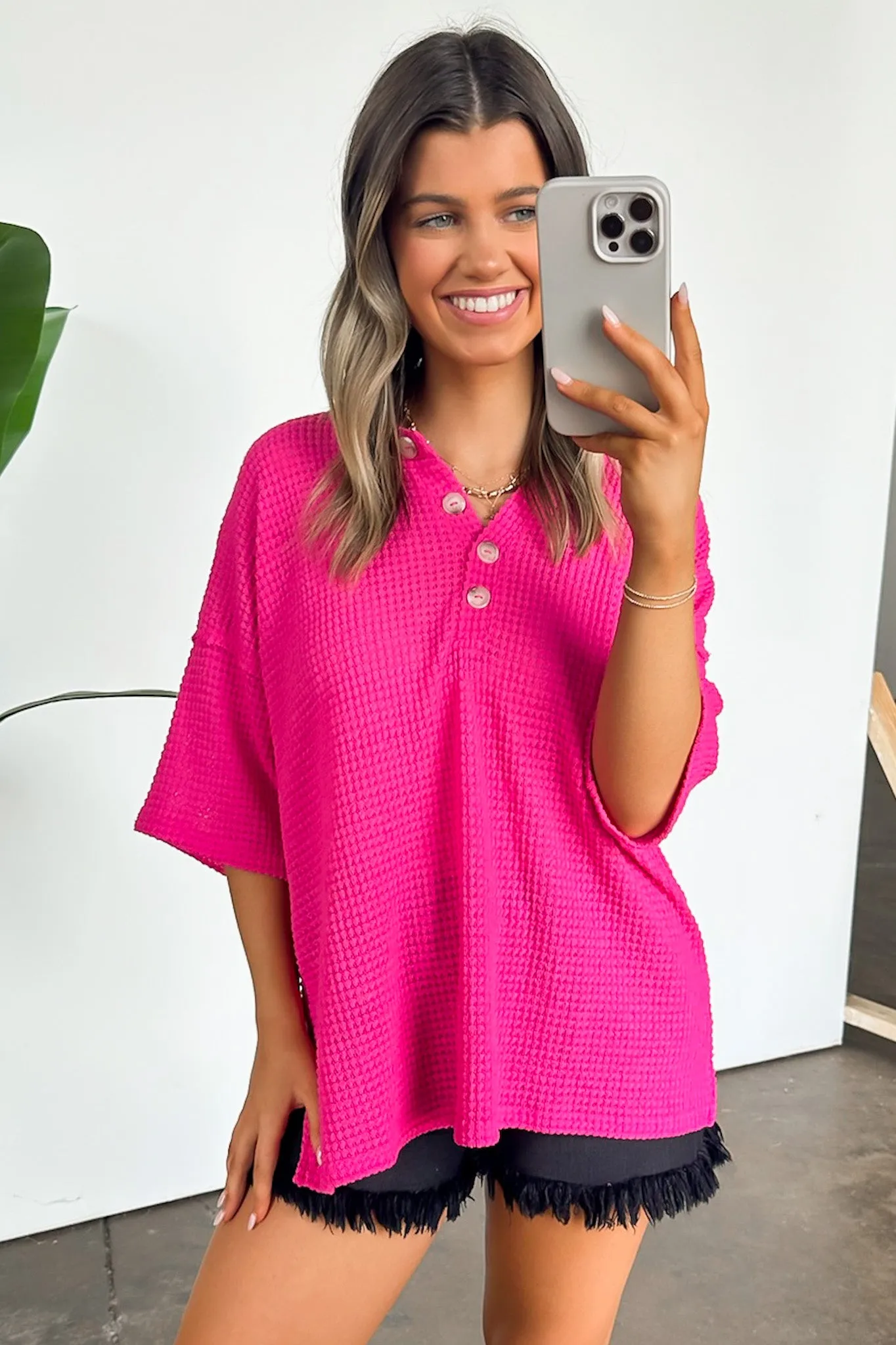 Camryn V-Neck Relaxed Top - BACK IN STOCK