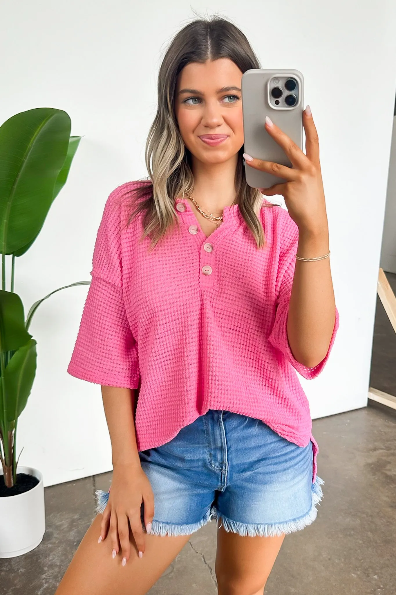 Camryn V-Neck Relaxed Top - BACK IN STOCK