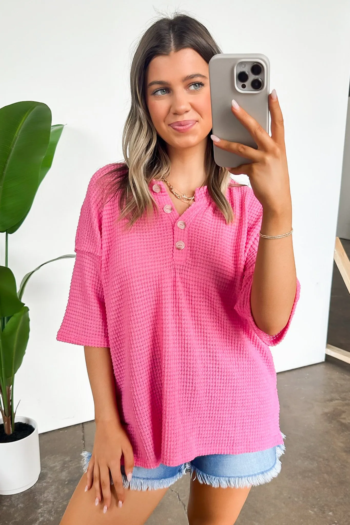 Camryn V-Neck Relaxed Top - BACK IN STOCK