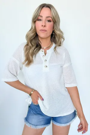 Camryn V-Neck Relaxed Top - BACK IN STOCK