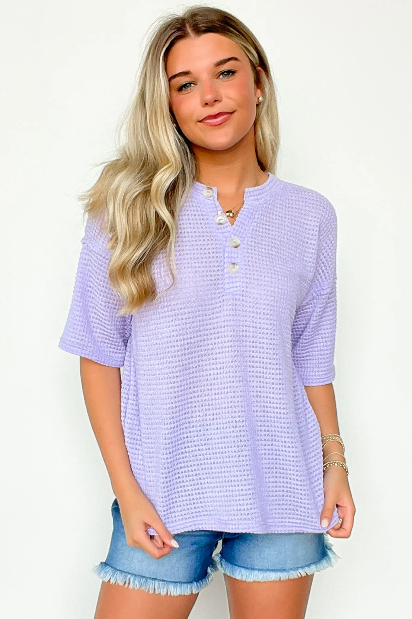 Camryn V-Neck Relaxed Top - BACK IN STOCK