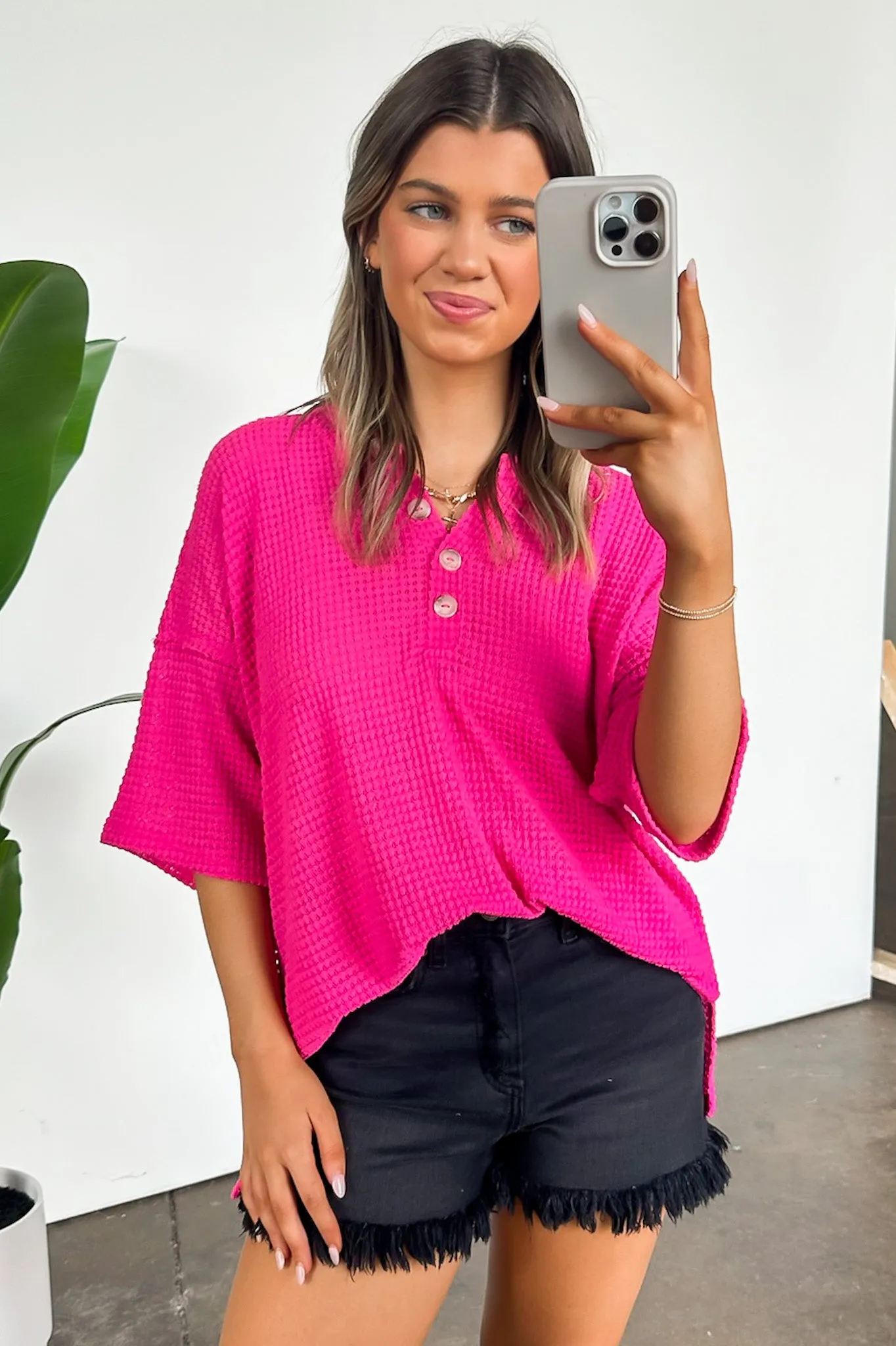 Camryn V-Neck Relaxed Top - BACK IN STOCK