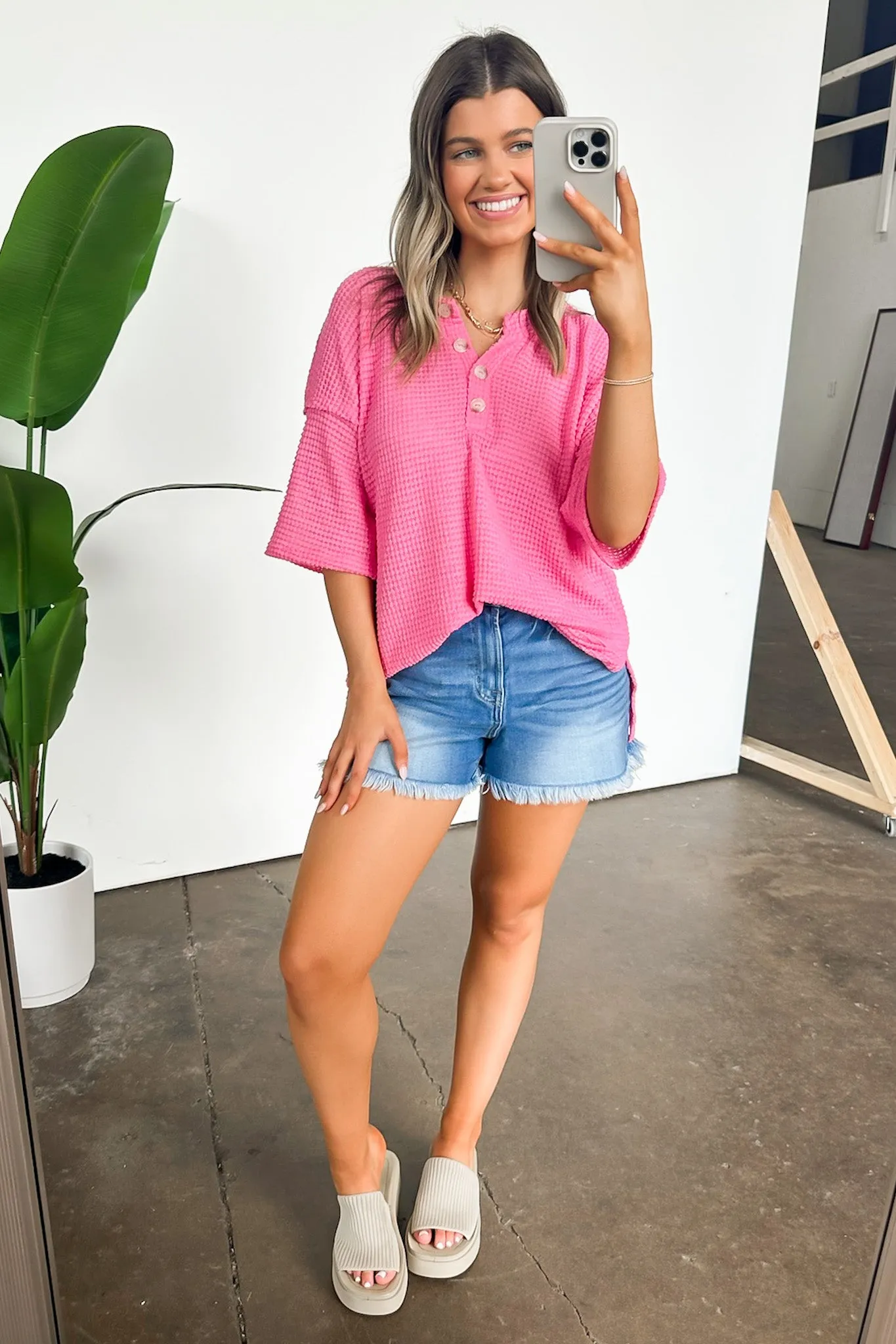 Camryn V-Neck Relaxed Top - BACK IN STOCK