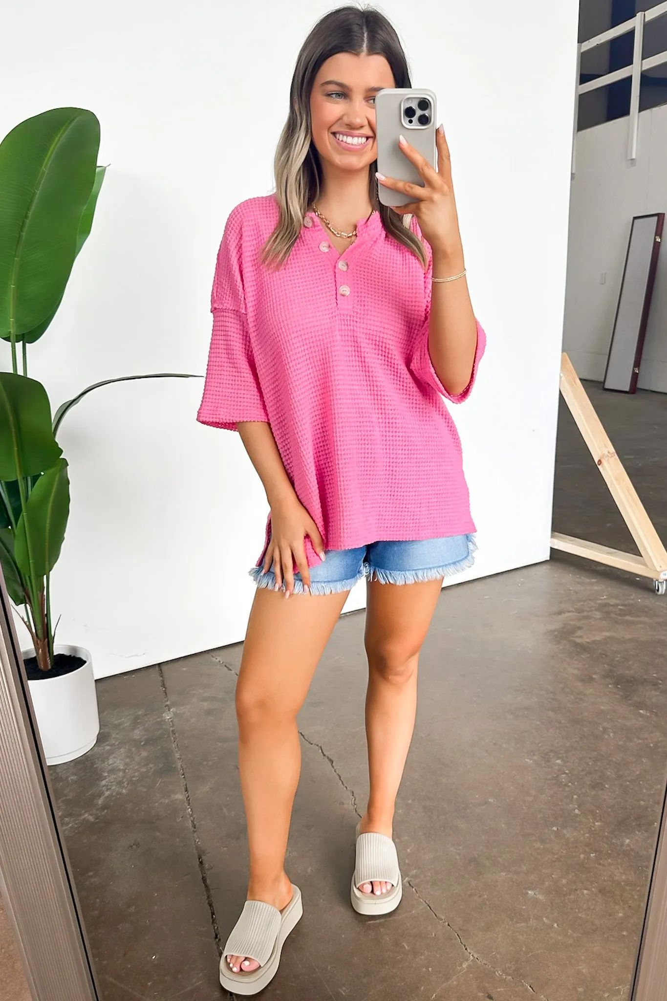 Camryn V-Neck Relaxed Top - BACK IN STOCK