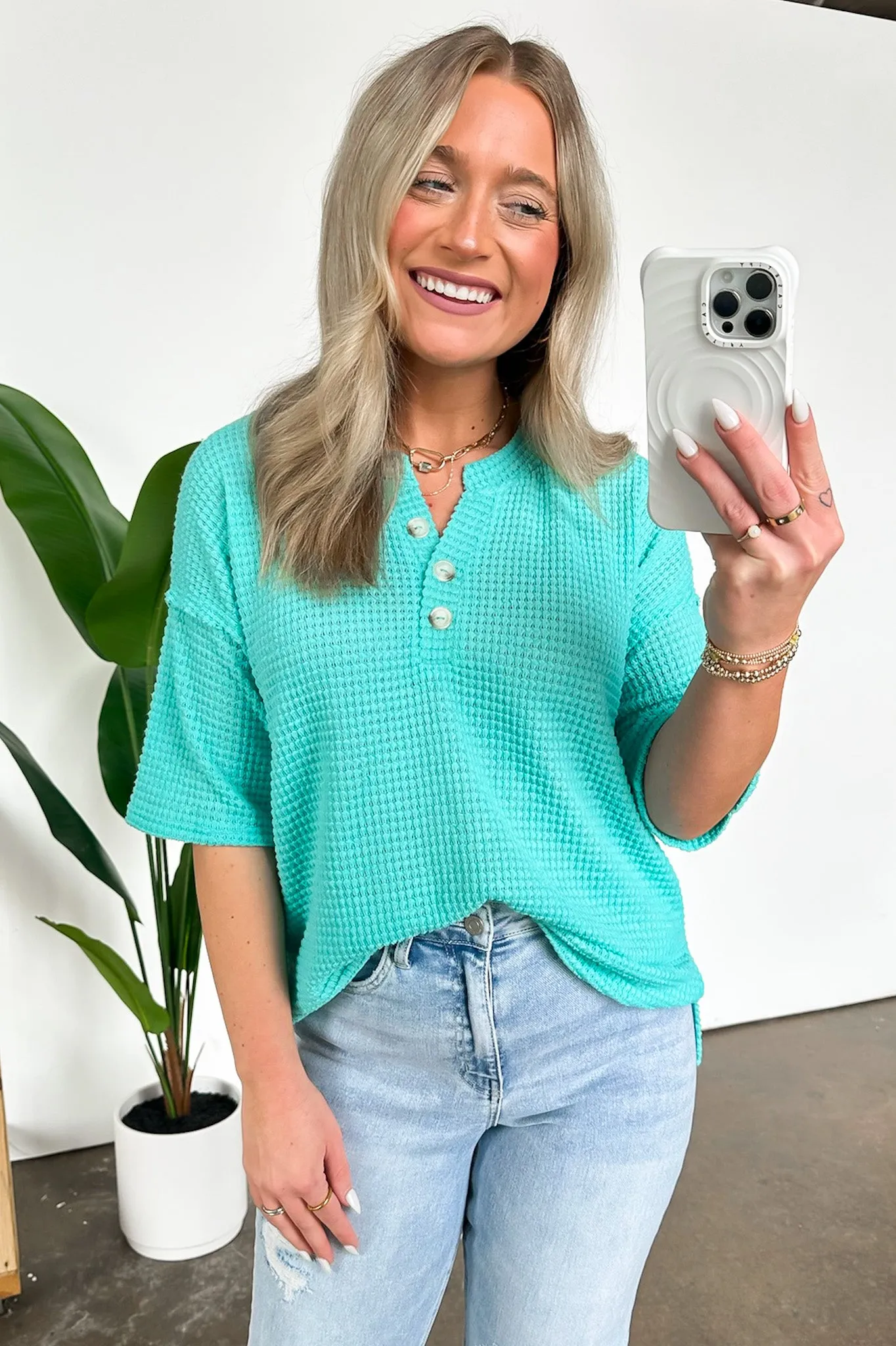 Camryn V-Neck Relaxed Top - BACK IN STOCK