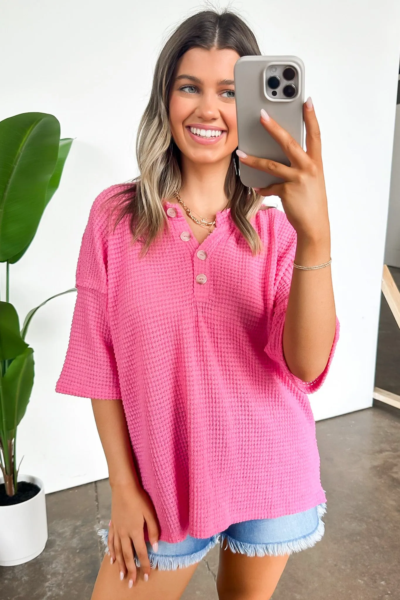 Camryn V-Neck Relaxed Top - BACK IN STOCK