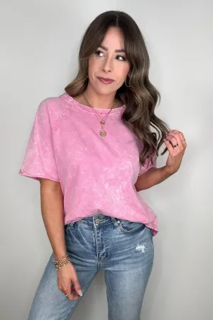 Carowyn Mineral Wash Relaxed Fit Top - BACK IN STOCK
