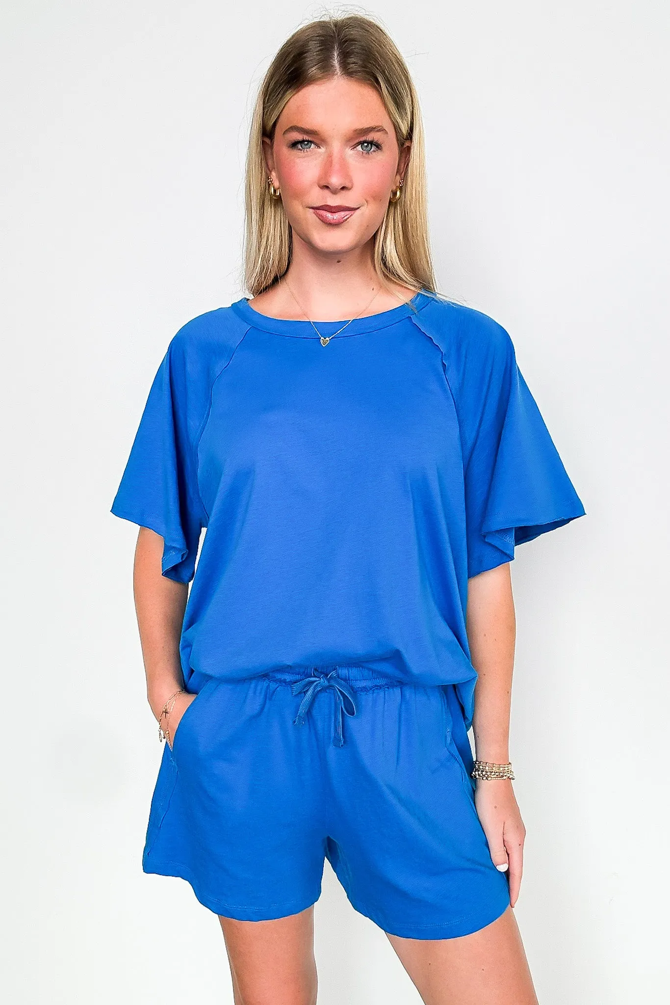 Casual Classic Elastic Waist Shorts