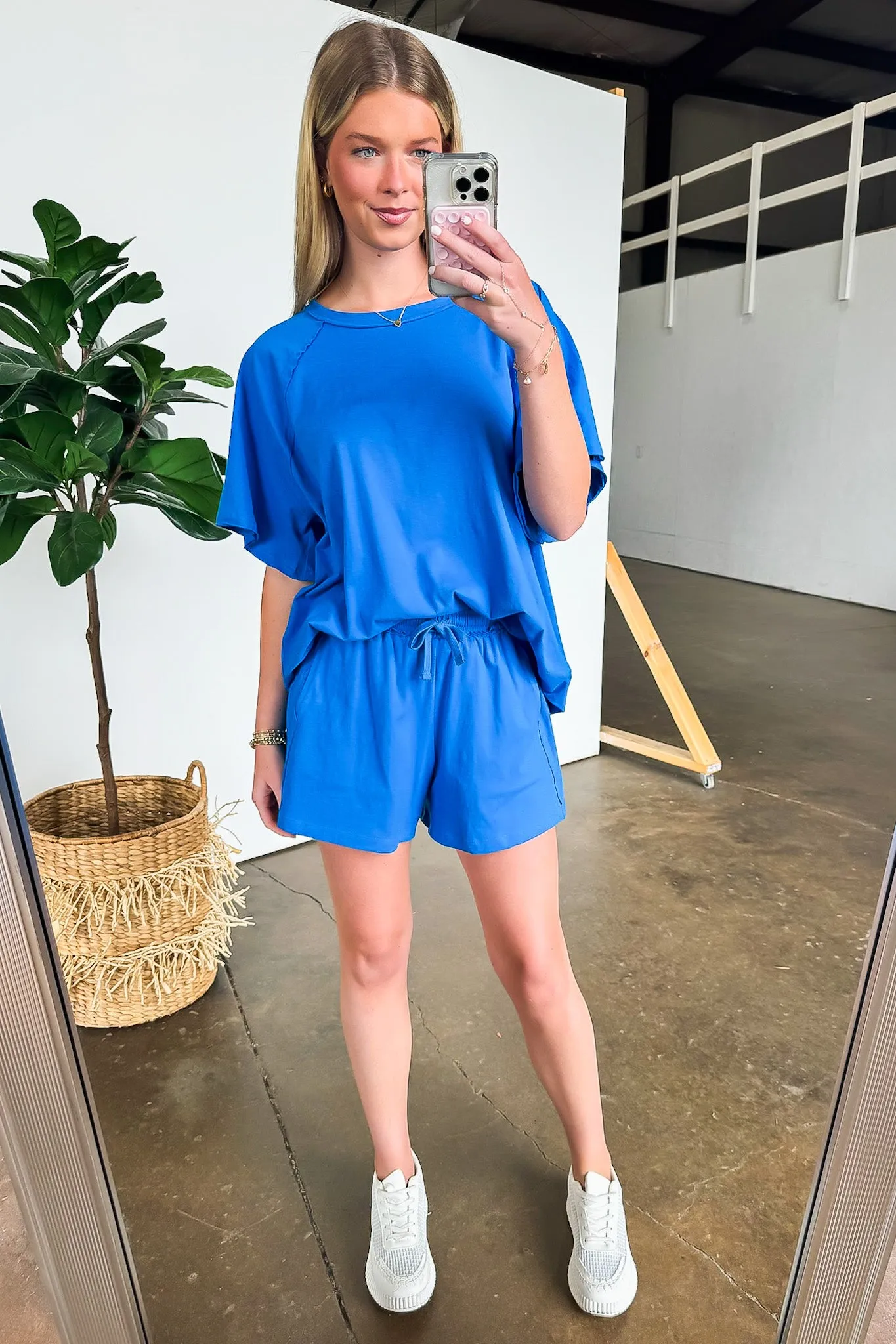 Casual Classic Elastic Waist Shorts