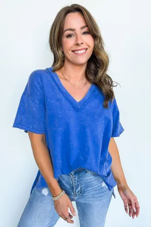 Cecily V-Neck Short Sleeve Top