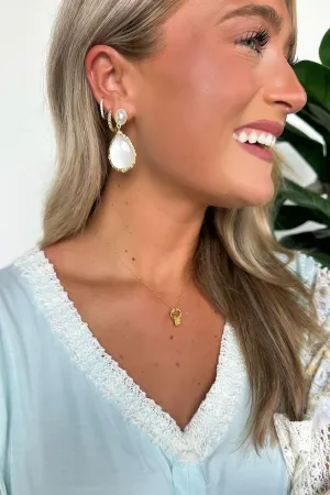 Certified Class Antique Style Drop Earrings