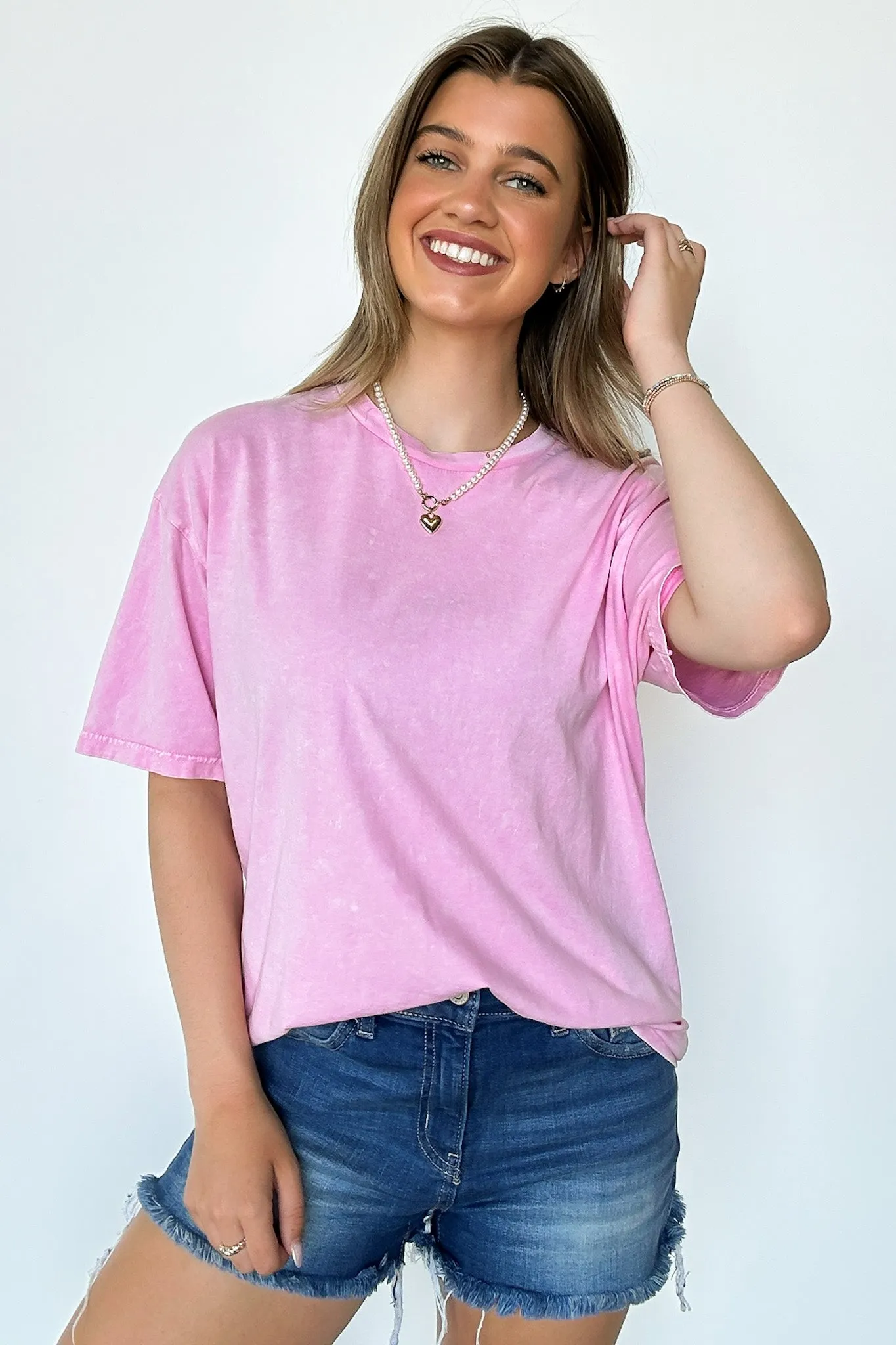 Charlena Mineral Wash Top - FINAL SALE
