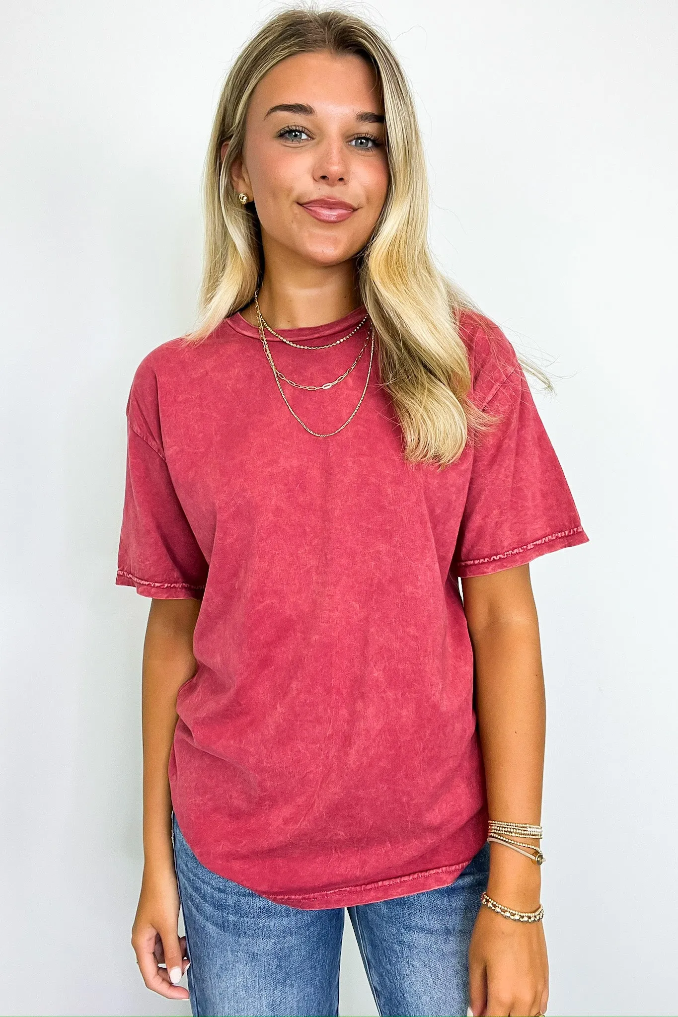 Charlena Mineral Wash Top - FINAL SALE
