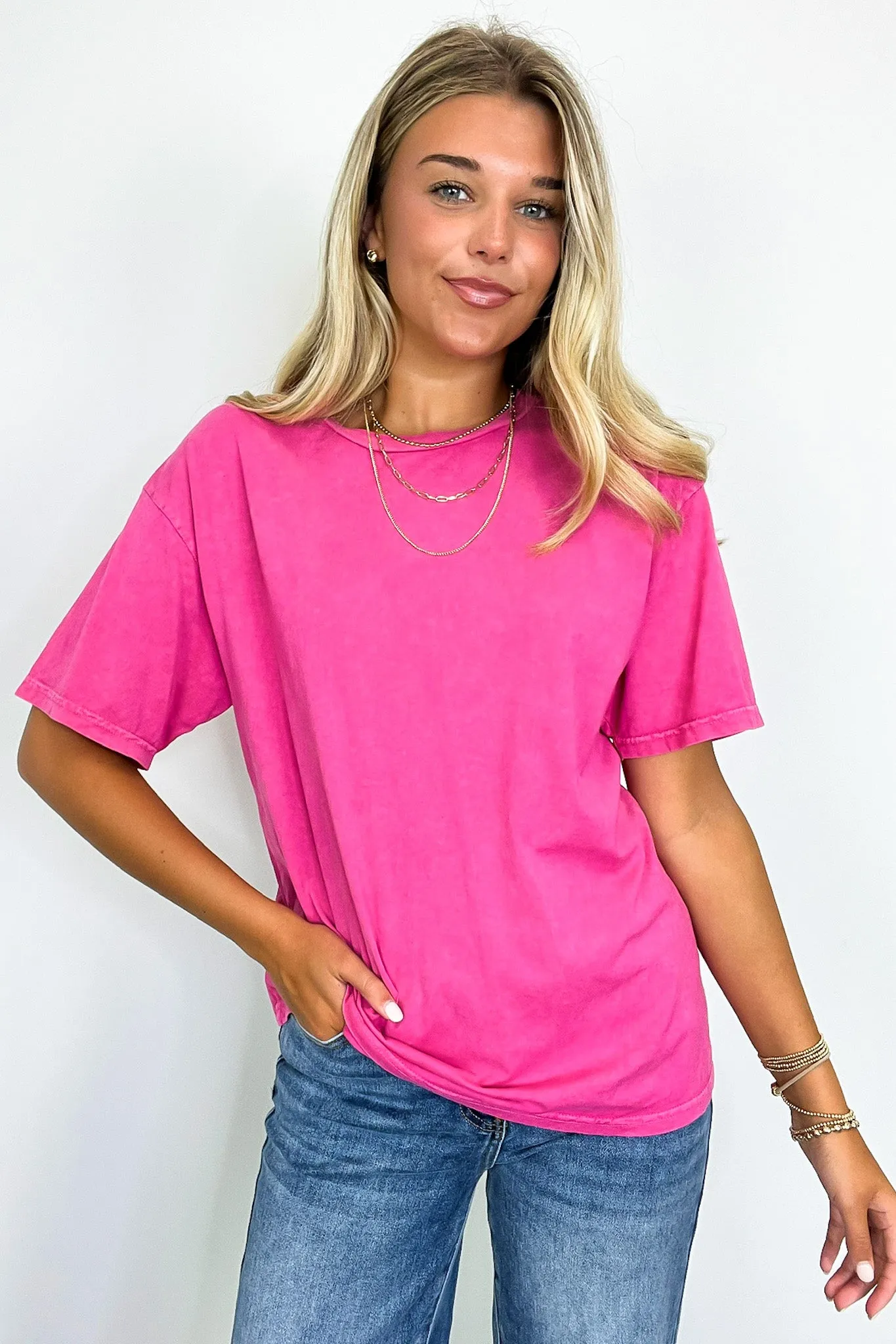 Charlena Mineral Wash Top - FINAL SALE