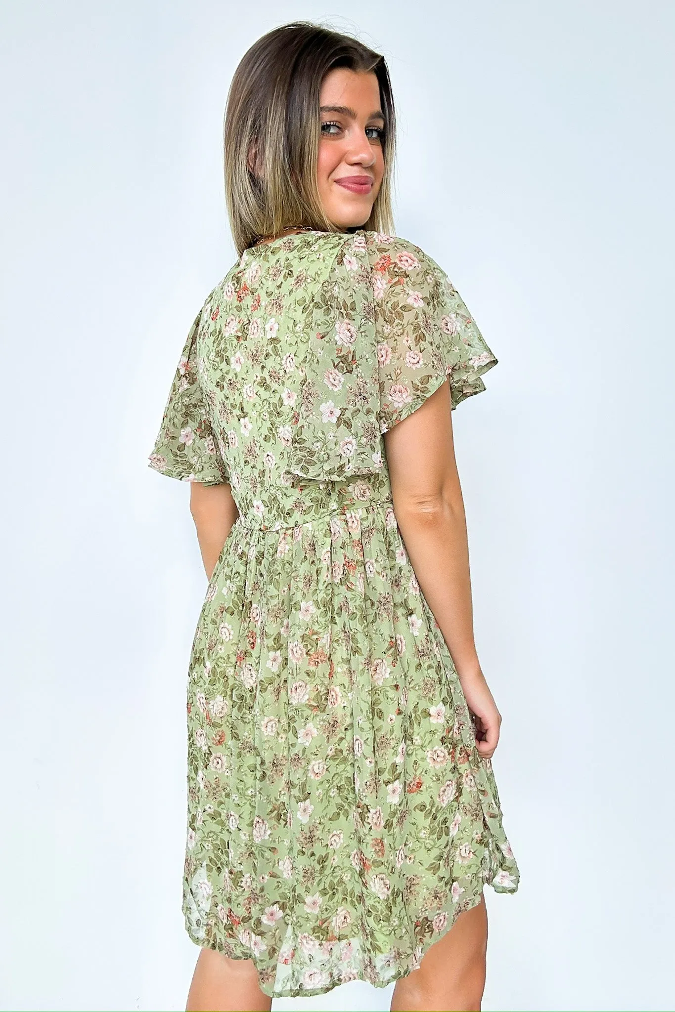 Charming Sunshine Floral Print Dress - FINAL SALE