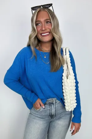 Cherilyn Ribbed Dolman Sleeve Top - BACK IN STOCK