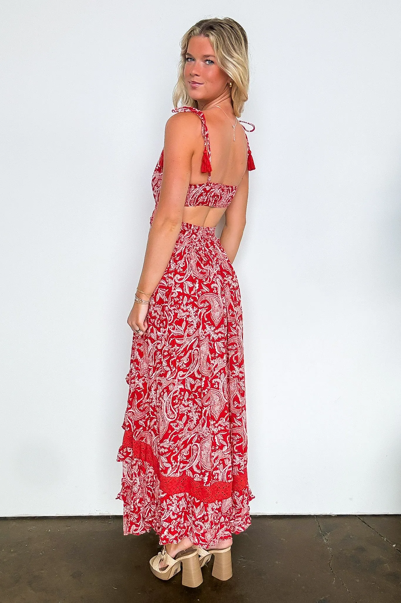Considered Charisma Floral Maxi Dress