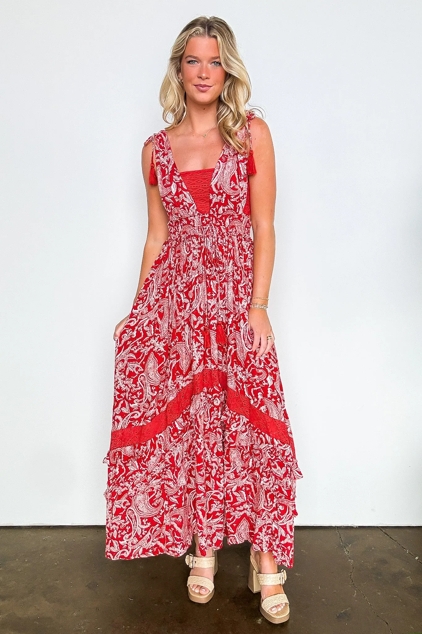 Considered Charisma Floral Maxi Dress